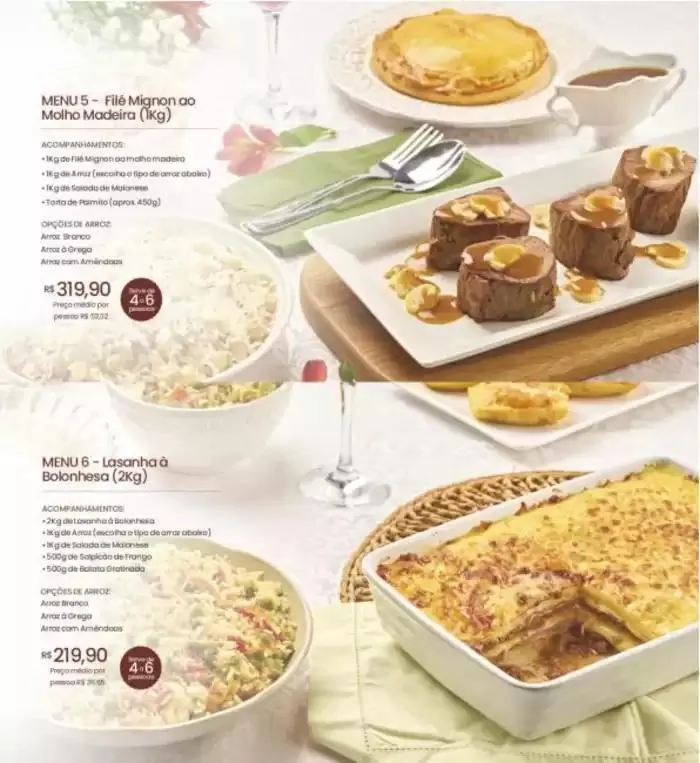 Encarte de Menu de Páscoa 2025 1 de abril até 20 de abril 2025 - Pagina 4