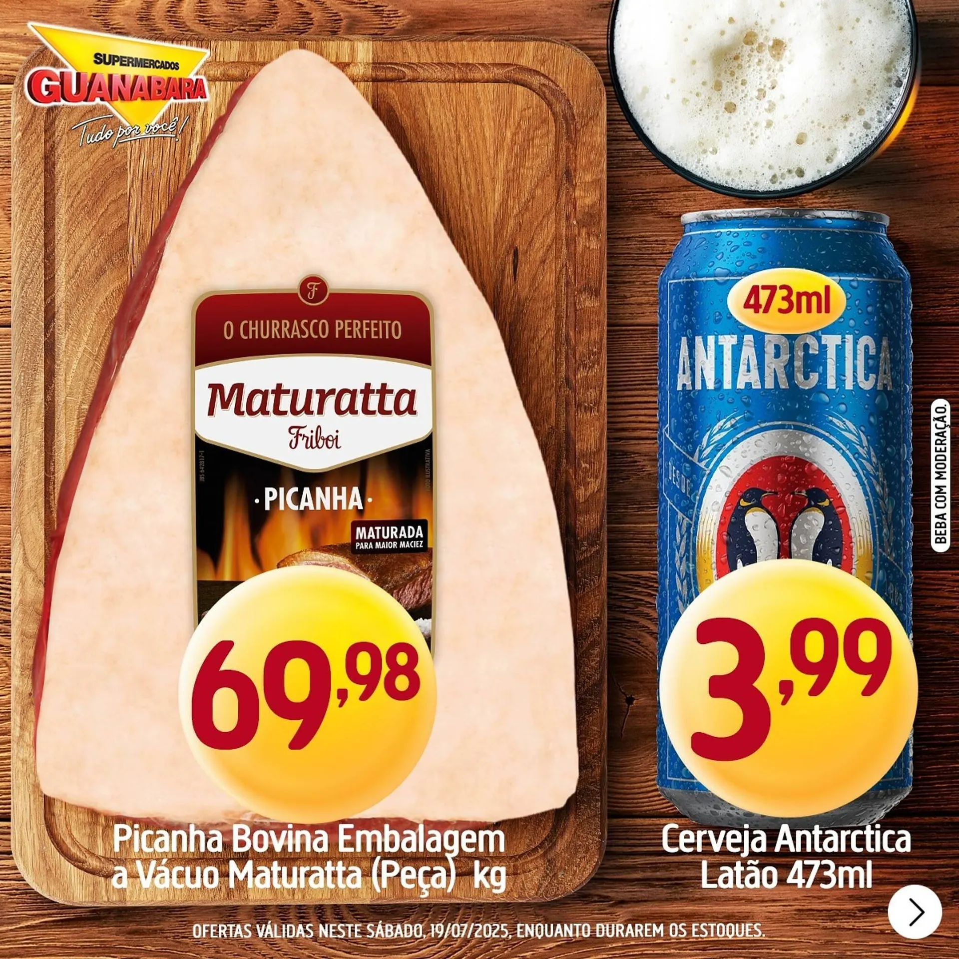 Encarte de Catálogo Supermercados Guanabara 19 de julho até 19 de julho 2025 - Pagina 1