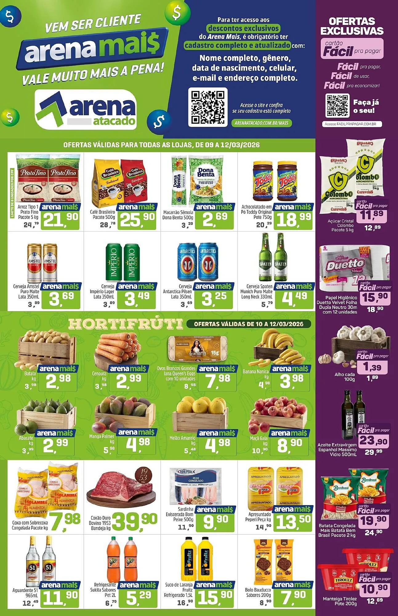 Folheto Arena Atacado - 1