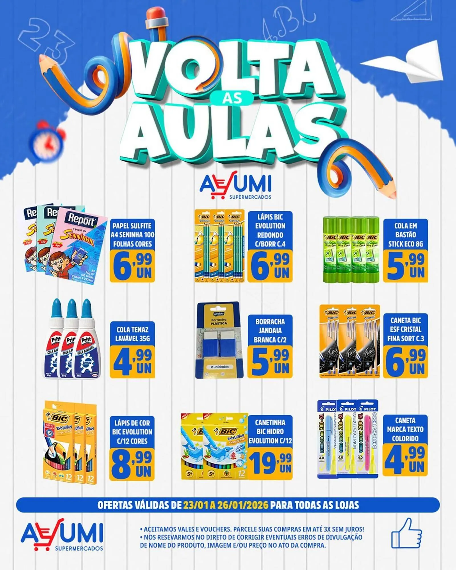 Folheto Ayumi Supermercados - 1