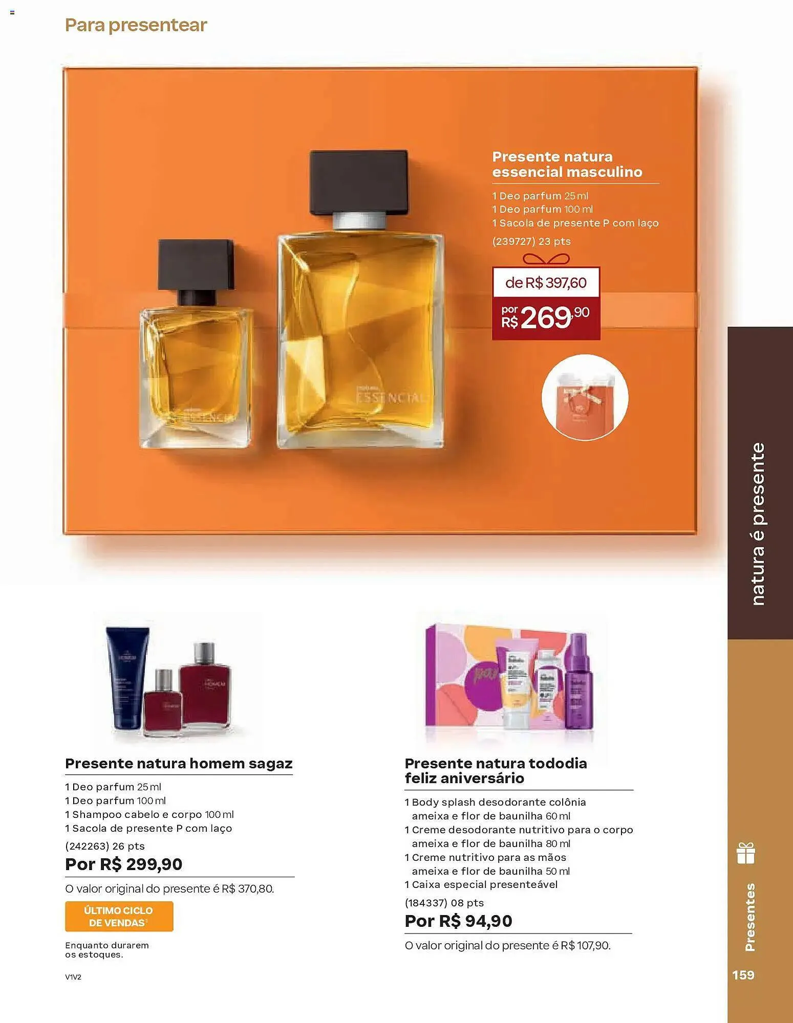 Encarte de Catálogo Natura 19 de fevereiro até 12 de março 2026 - Pagina 159