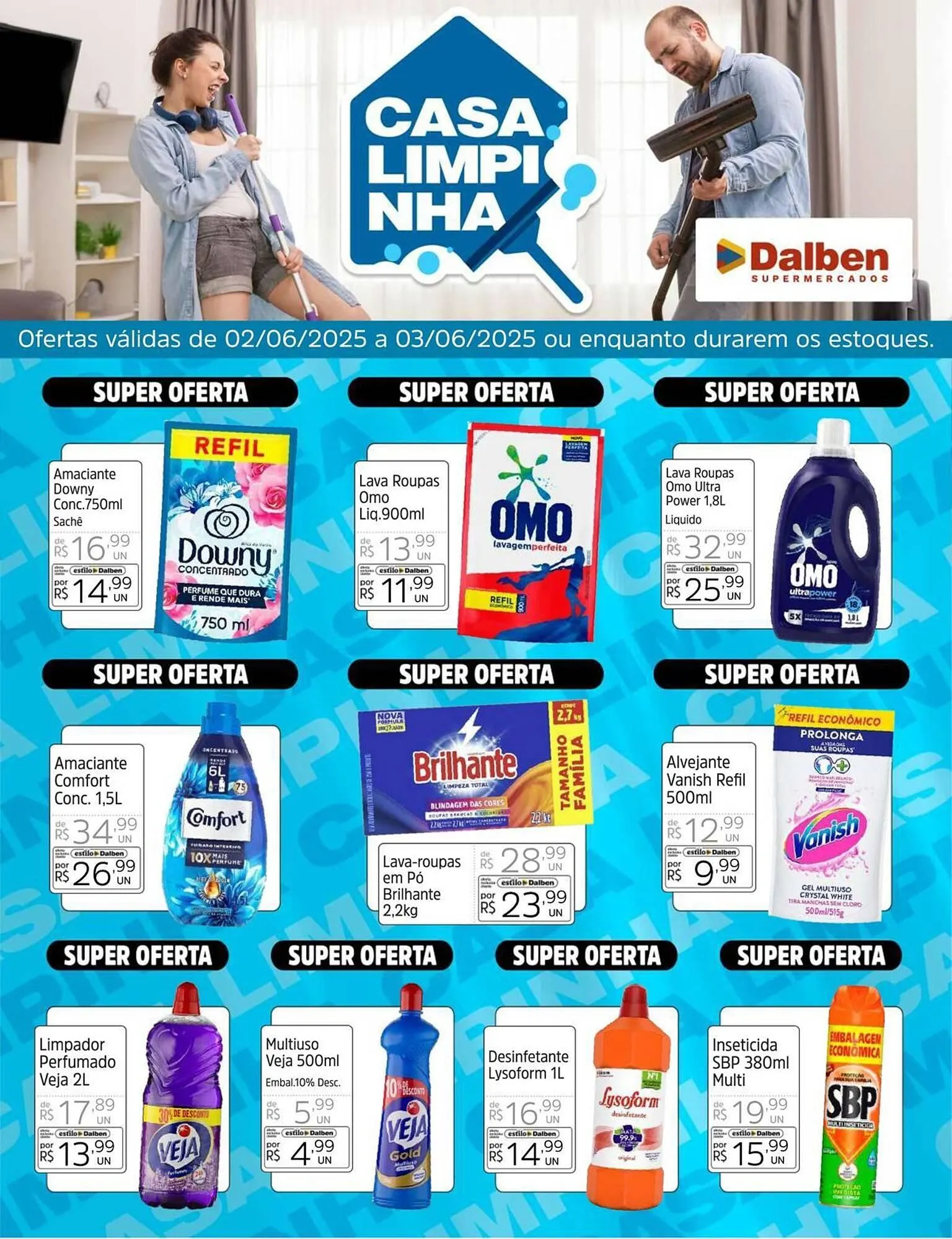 Encarte de Catálogo Supermercado Dalben 2 de junho até 3 de junho 2025 - Pagina 1