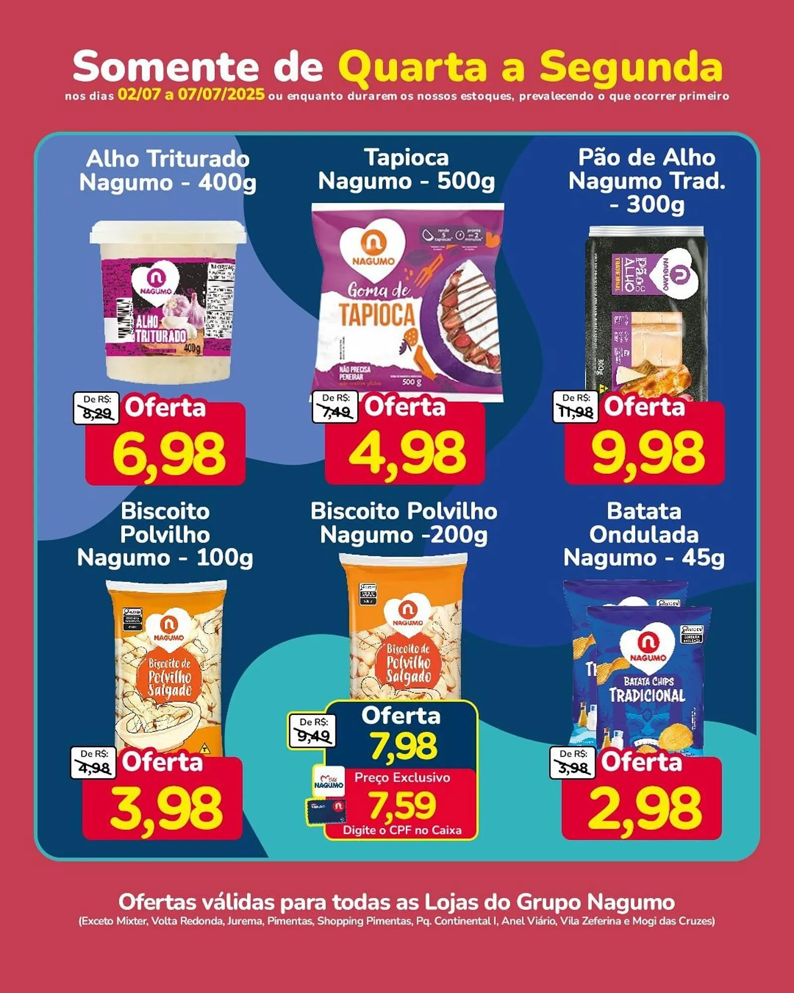 Encarte de Catálogo Nagumo 3 de julho até 7 de julho 2025 - Pagina 3