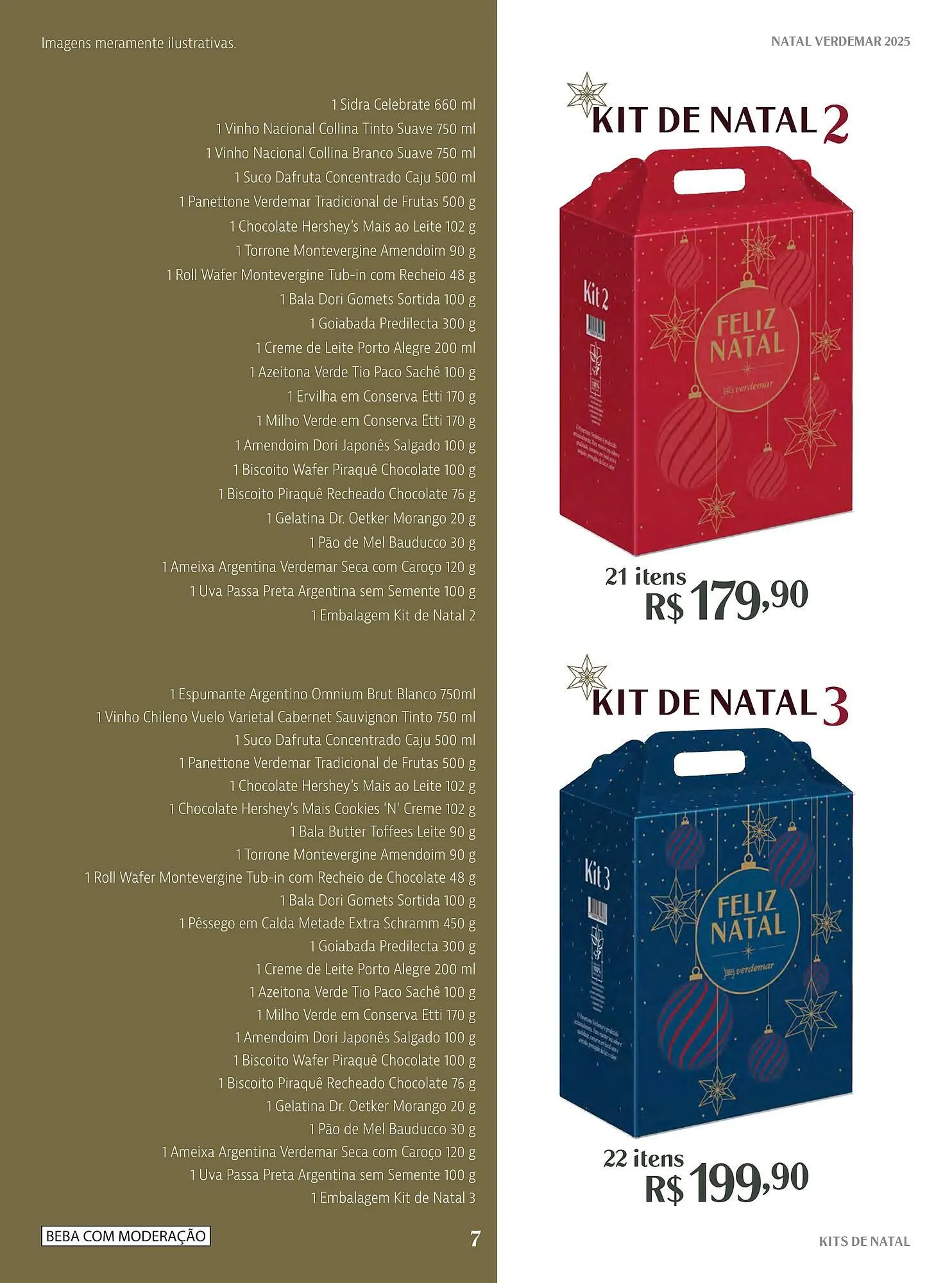 Encarte de Catálogo Verdemar Supermercado 1 de dezembro até 25 de dezembro 2025 - Pagina 7