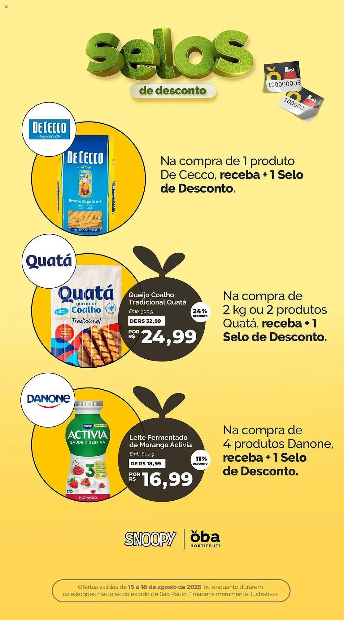 Encarte de Catálogo Oba Hortifruti 15 de agosto até 18 de agosto 2025 - Pagina 3