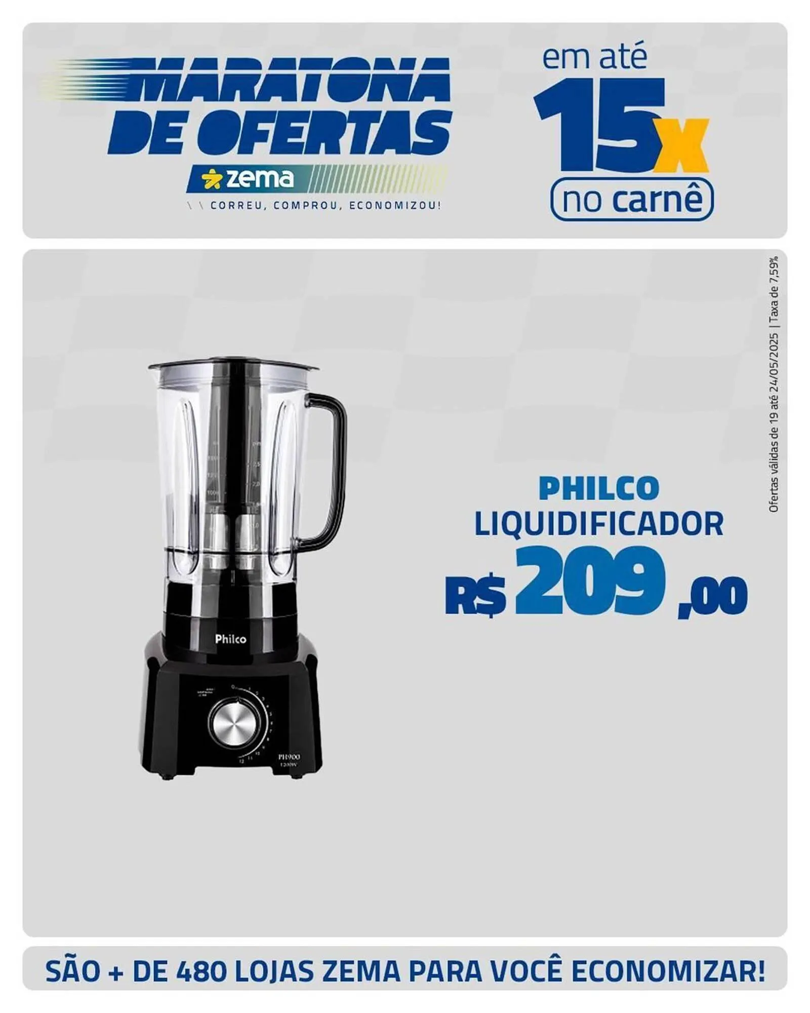 Encarte de Catálogo Zema 19 de maio até 24 de maio 2025 - Pagina 8