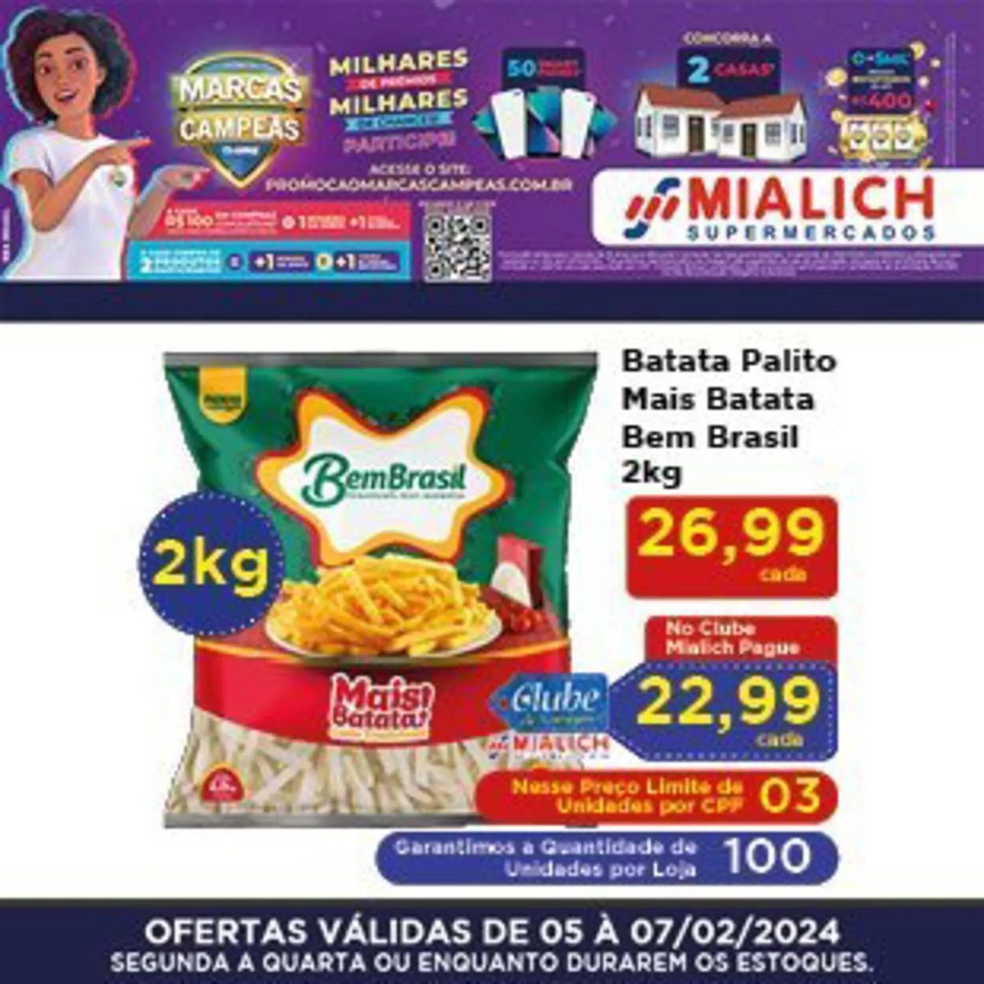 Encarte de Catálogo Mialich Supermercados 5 de fevereiro até 7 de fevereiro 2024 - Pagina 2