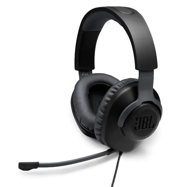 Fone Headset Gamer JBL Quantum 100, Preto, Modelo JBLQUANTUM100BLK, HARMAN JBL