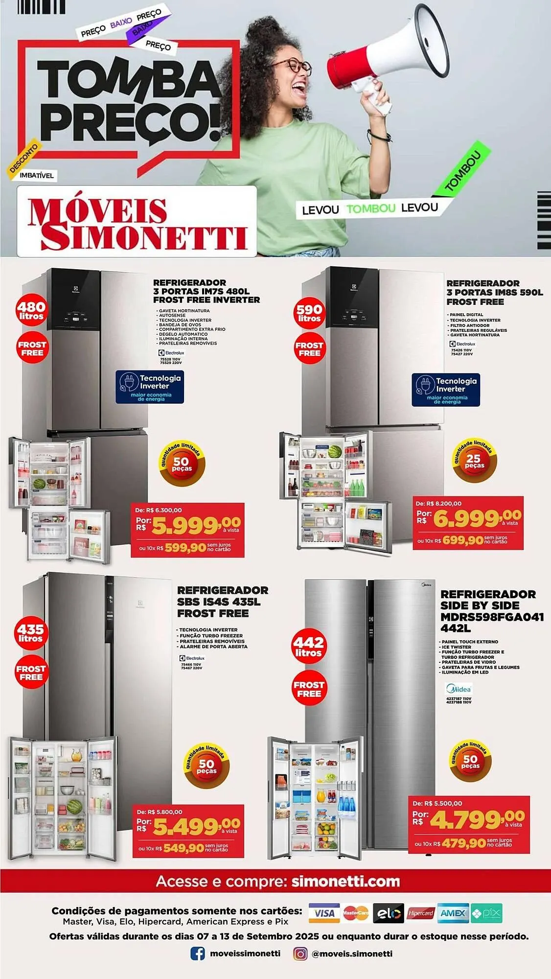 Encarte de Catálogo Móveis Simonetti 8 de setembro até 13 de setembro 2025 - Pagina 39