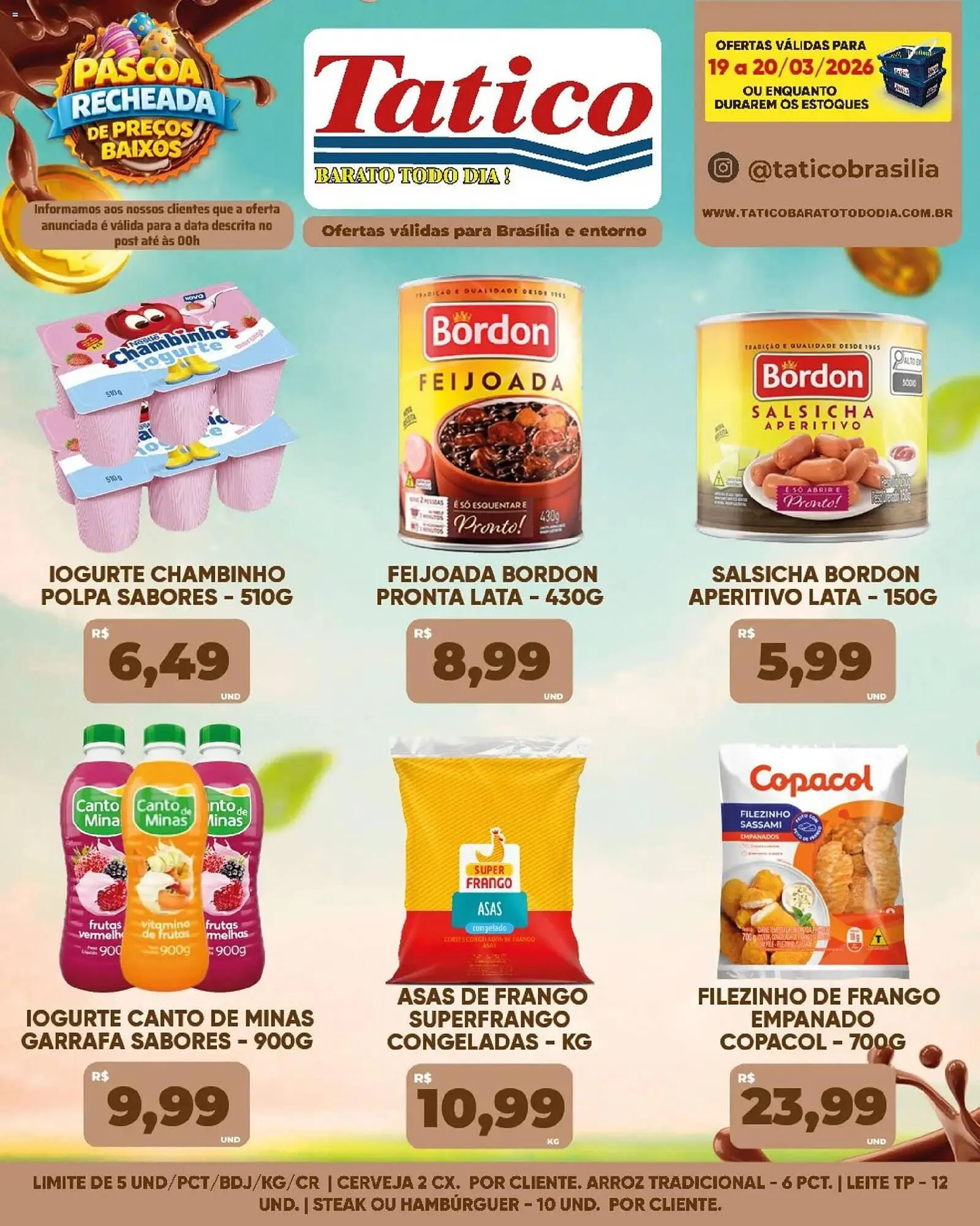 Encarte de Tabloide Tatico 19 de março até 19 de março 2026 - Pagina 23