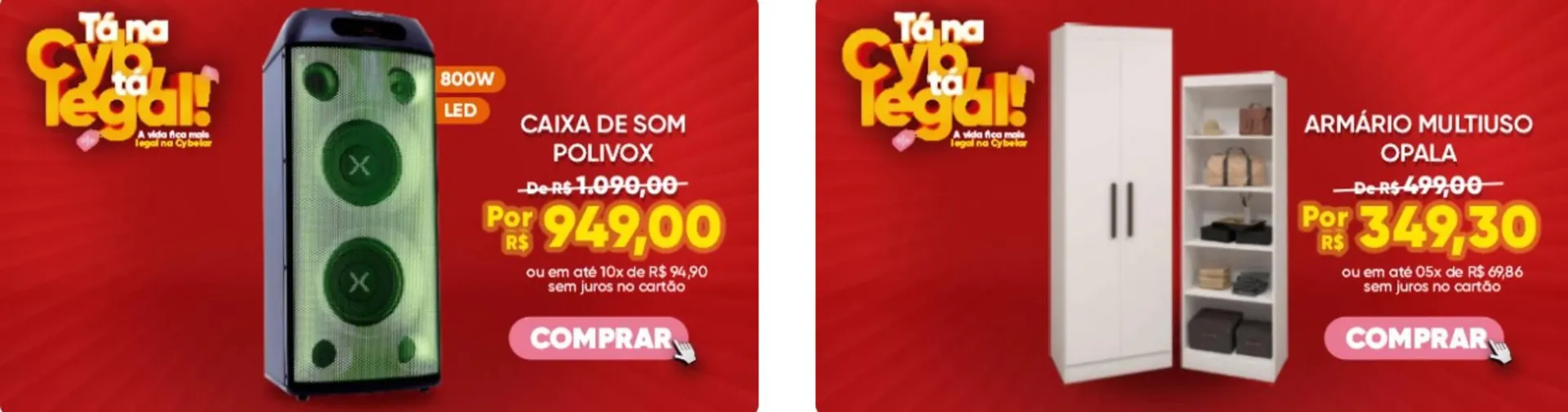 Encarte de Catálogo Cybelar 3 de março até 20 de março 2026 - Pagina 1