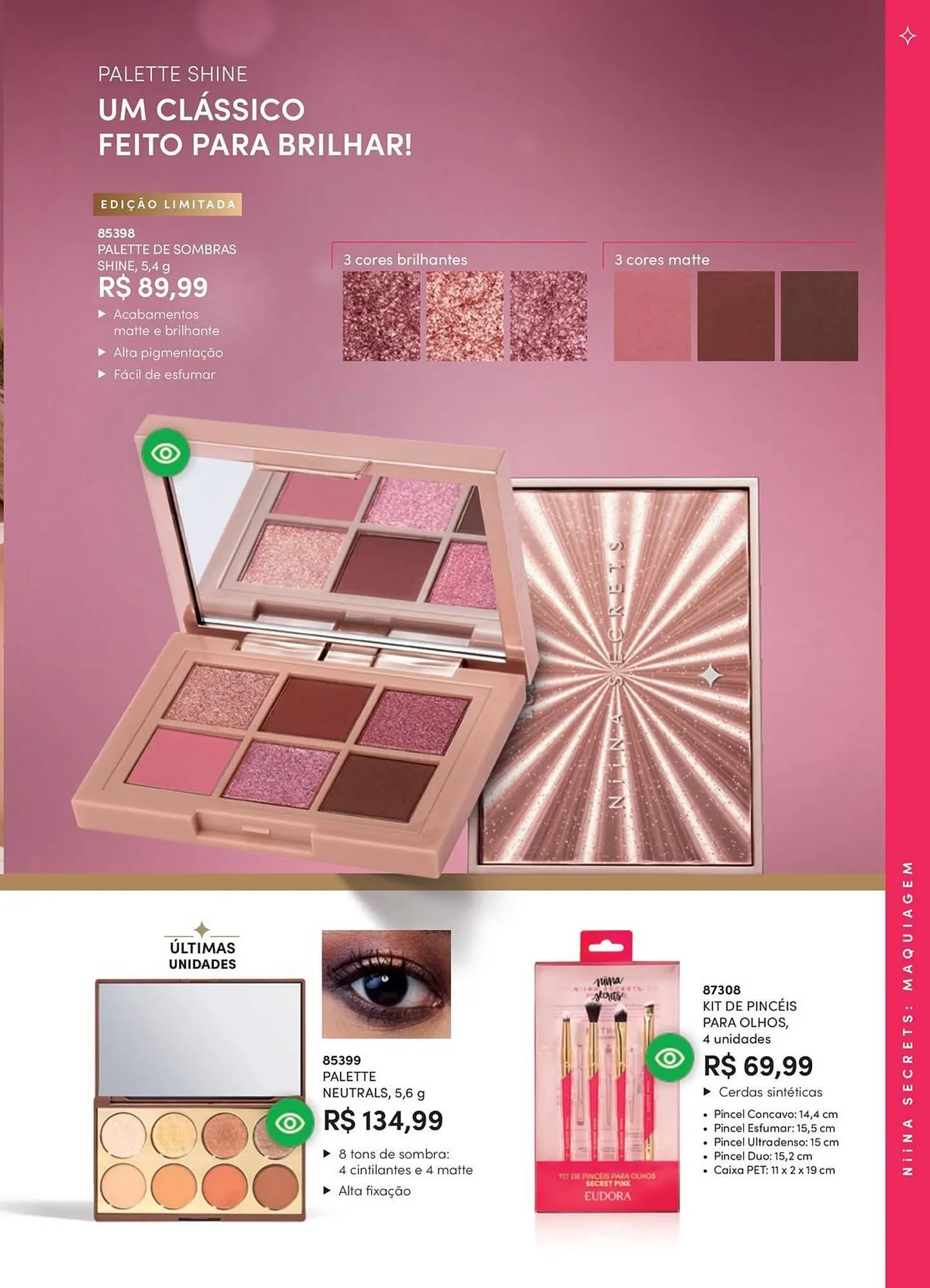 Encarte de Catálogo Eudora 27 de janeiro até 28 de fevereiro 2026 - Pagina 63