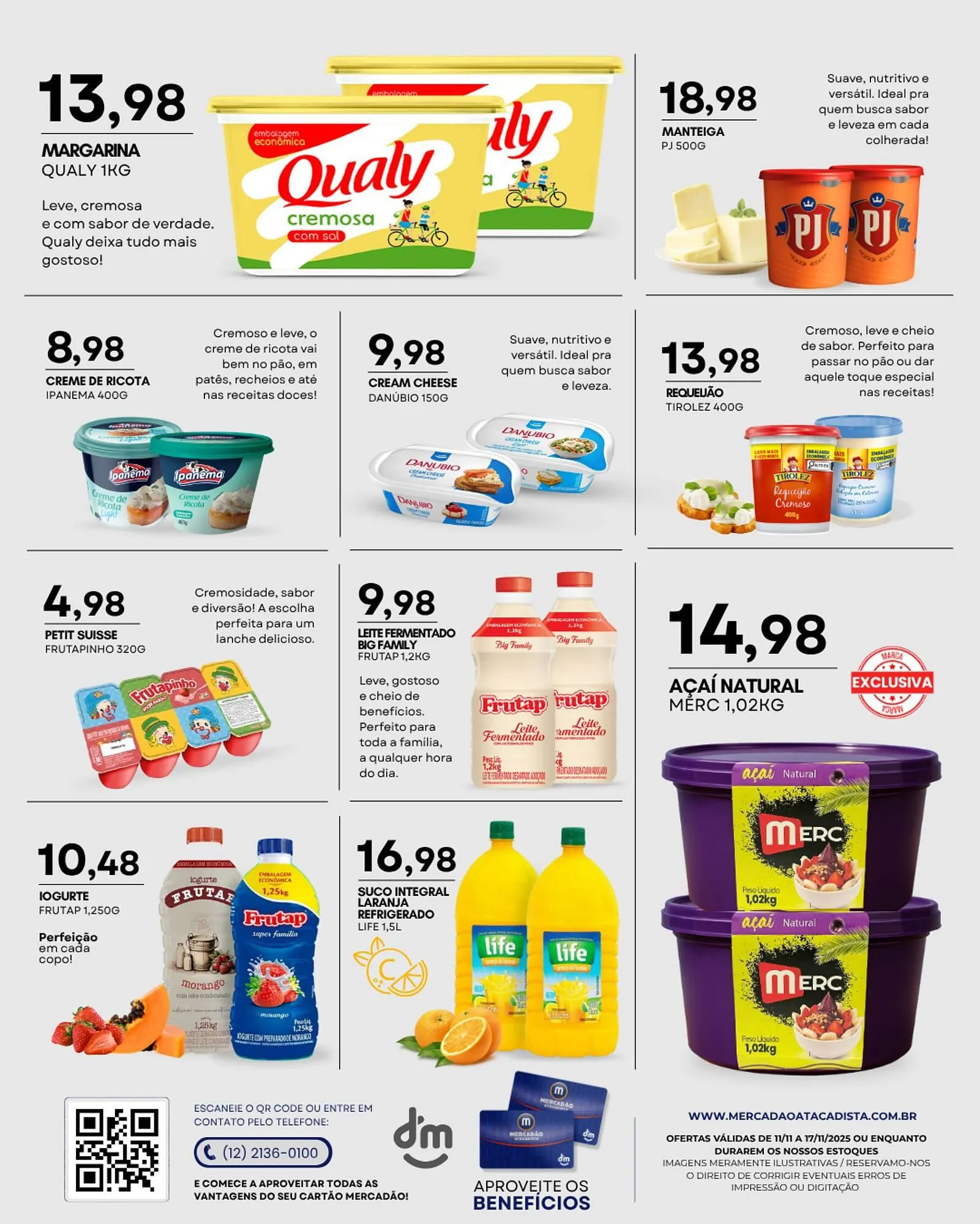 Encarte de Folheto Mercadão Atacadista 11 de novembro até 17 de novembro 2025 - Pagina 8