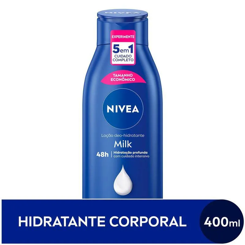 Hidratante Nivea Milk Pele Seca A Extra Seca 400ml
