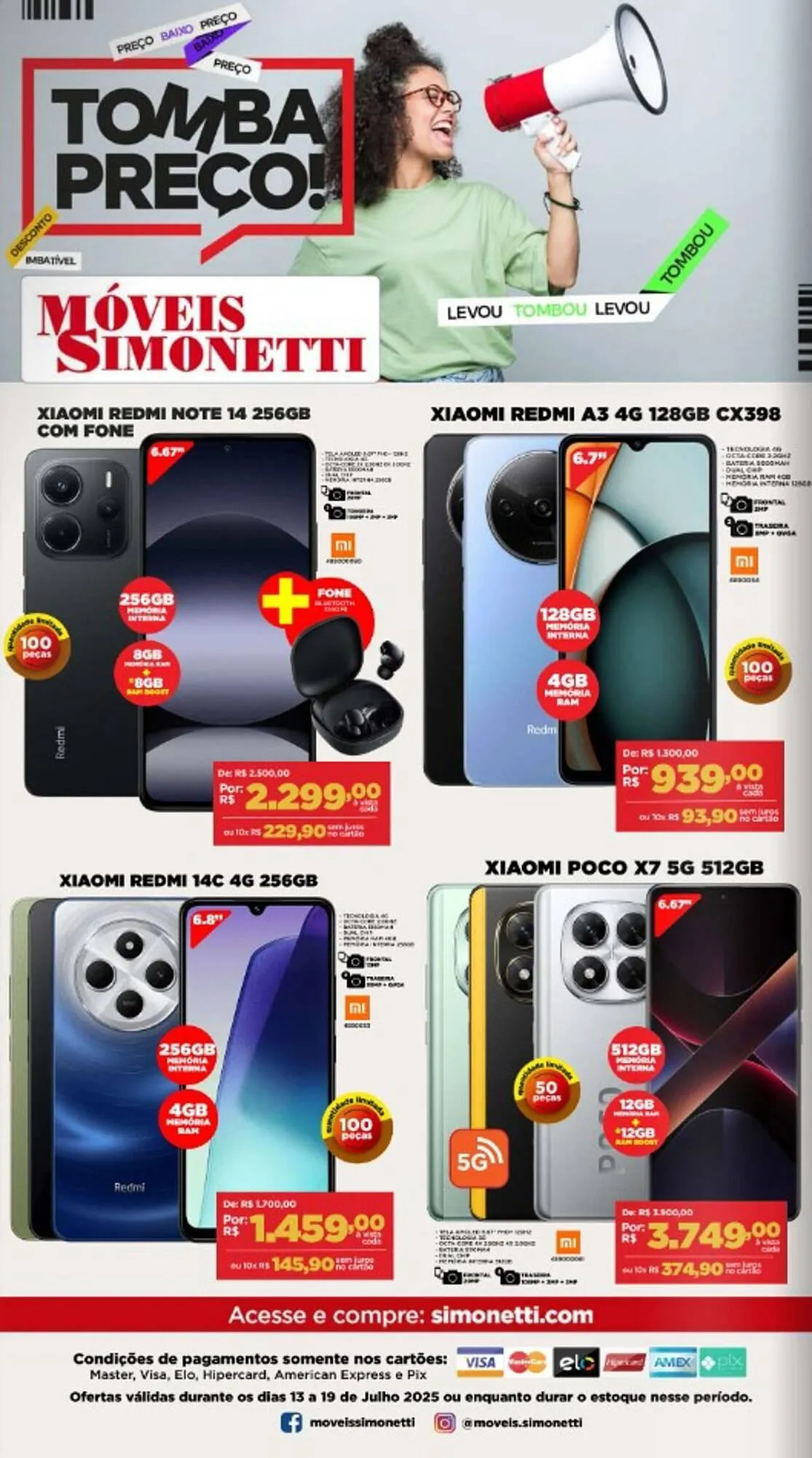 Encarte de Catálogo Móveis Simonetti 14 de julho até 19 de julho 2025 - Pagina 54