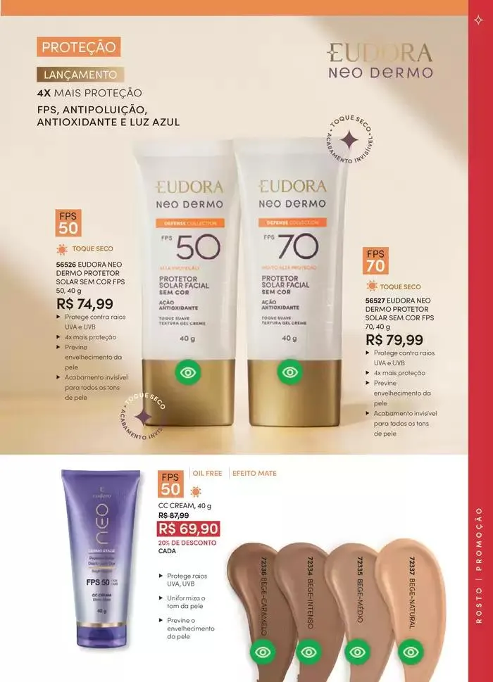 Encarte de Eudora Ciclo 05 12 de março até 12 de abril 2025 - Pagina 85