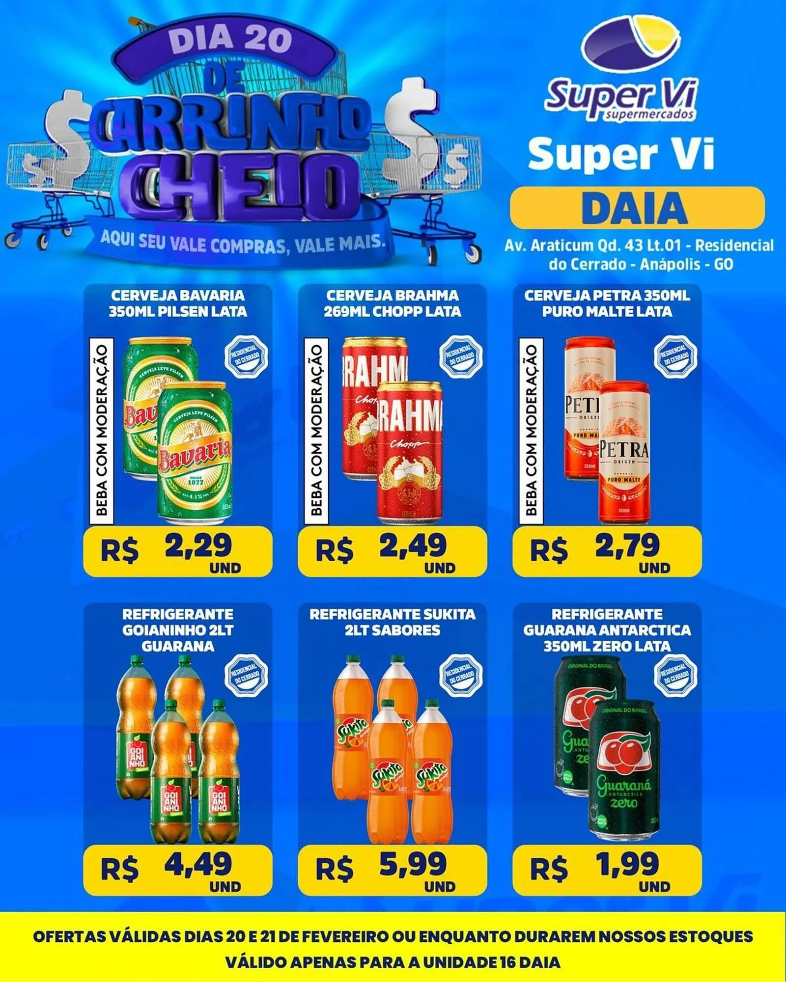 Encarte de Catálogo Super Vi Supermercados 20 de fevereiro até 21 de fevereiro 2026 - Pagina 6