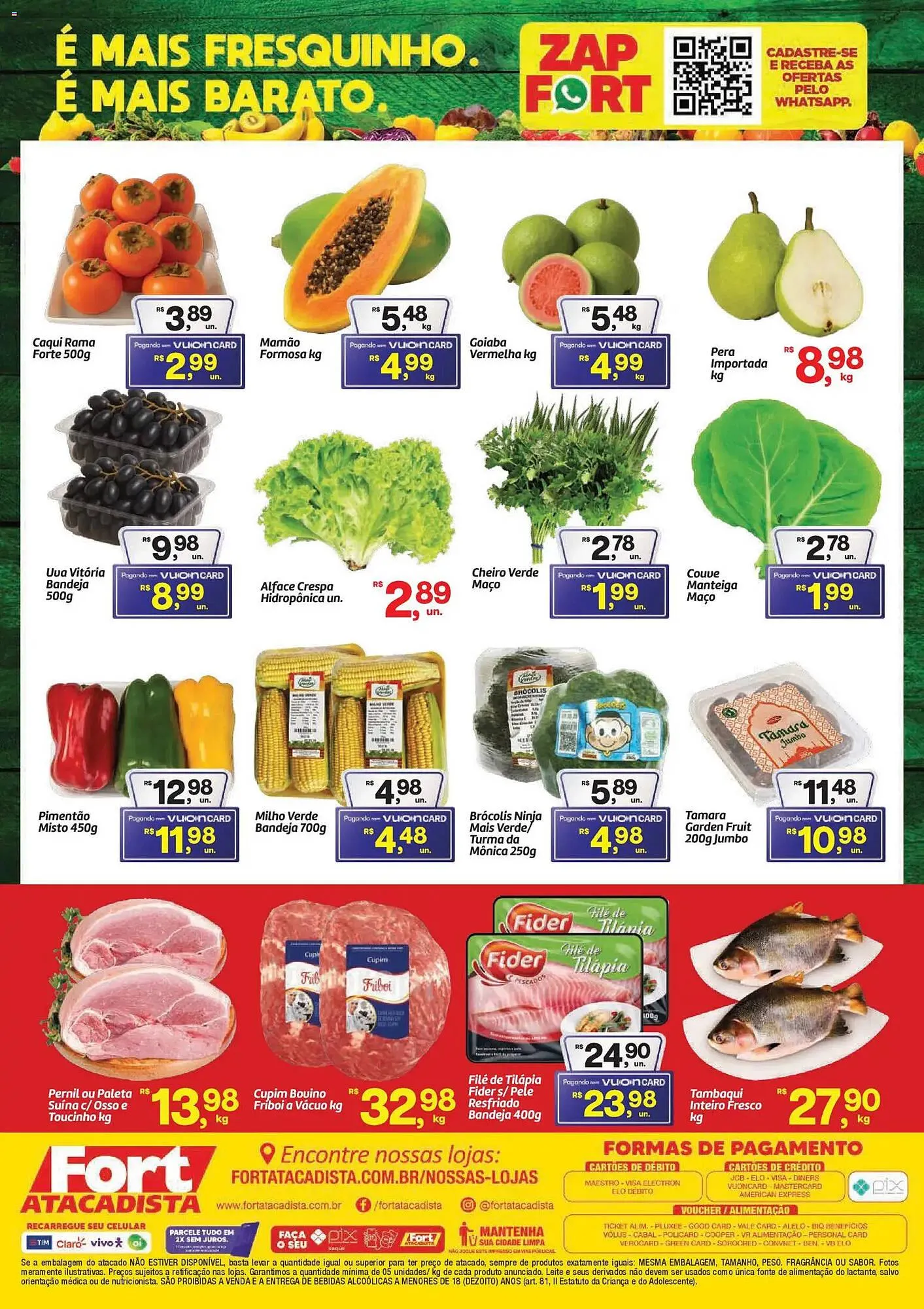 Encarte de Tabloide Fort Atacadista 14 de abril até 15 de abril 2026 - Pagina 2