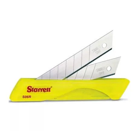 Lâminas para Estilete 18mm 10 Peças KS06R-1 STARRETT