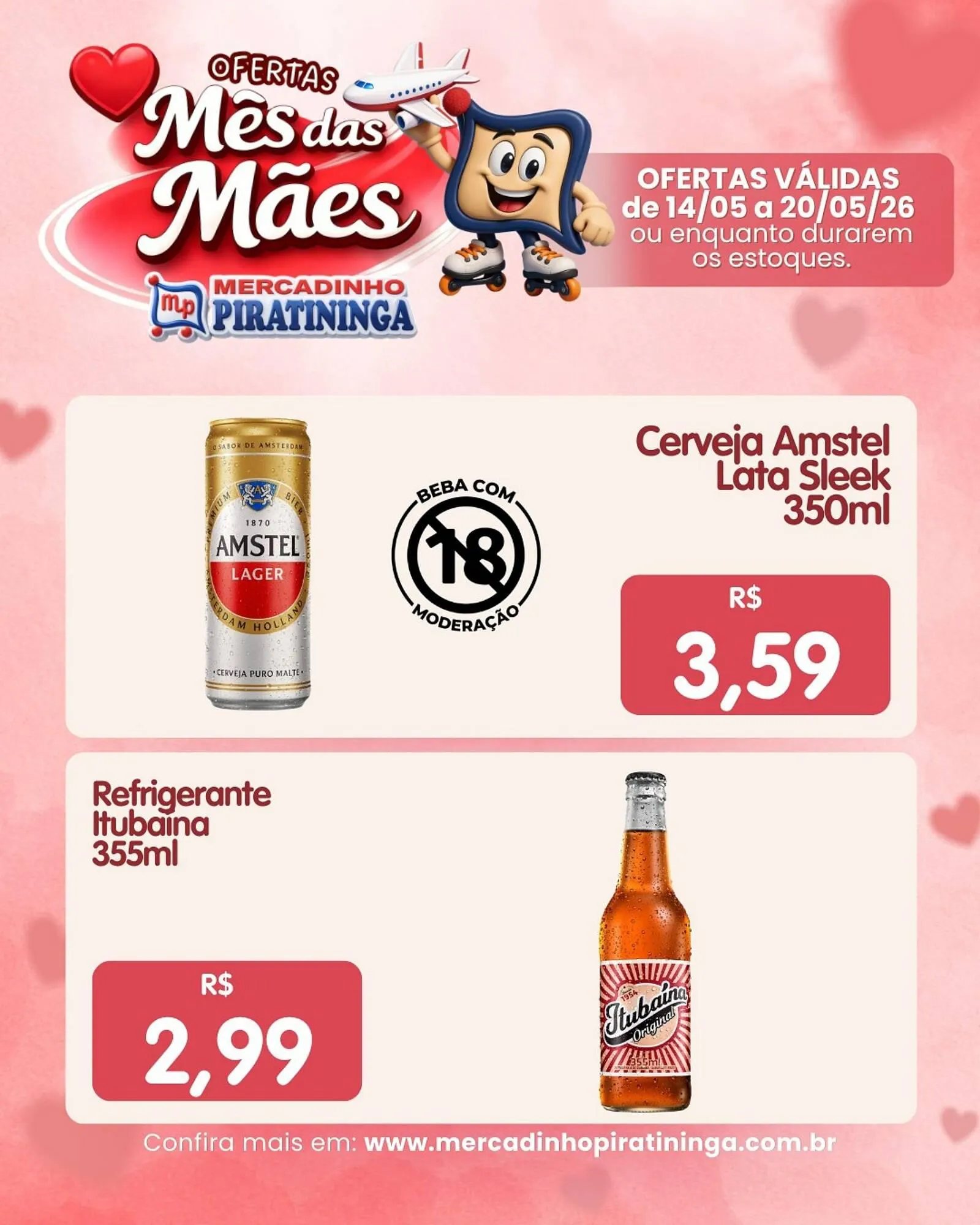 Encarte de Catálogo Mercadinho Piratininga 14 de maio até 20 de maio 2026 - Pagina 3