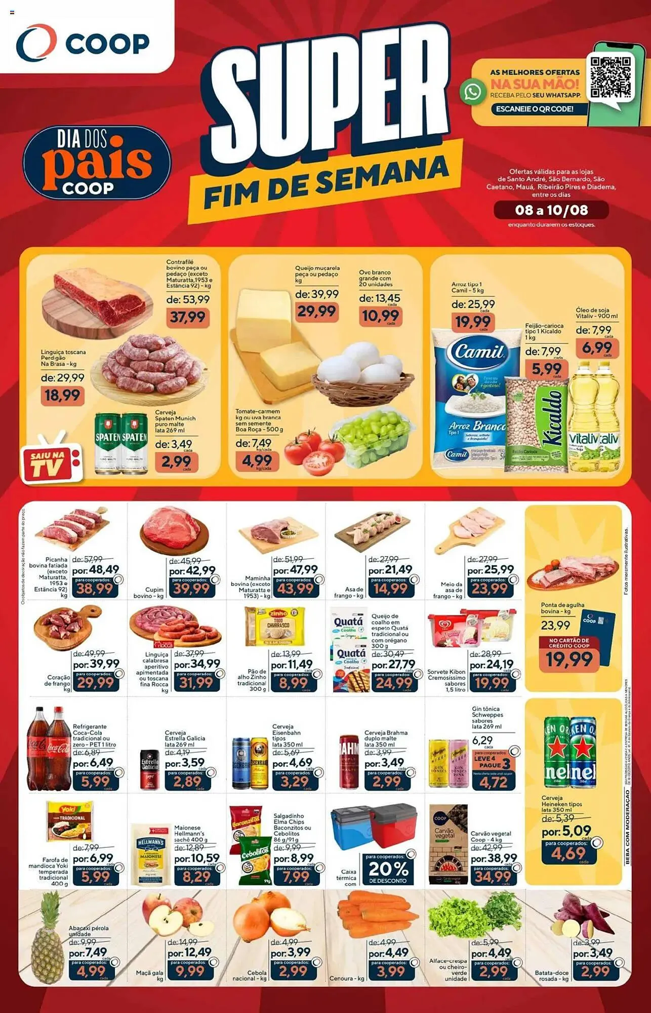 Encarte de Catálogo Coop 7 de agosto até 11 de agosto 2025 - Pagina 1