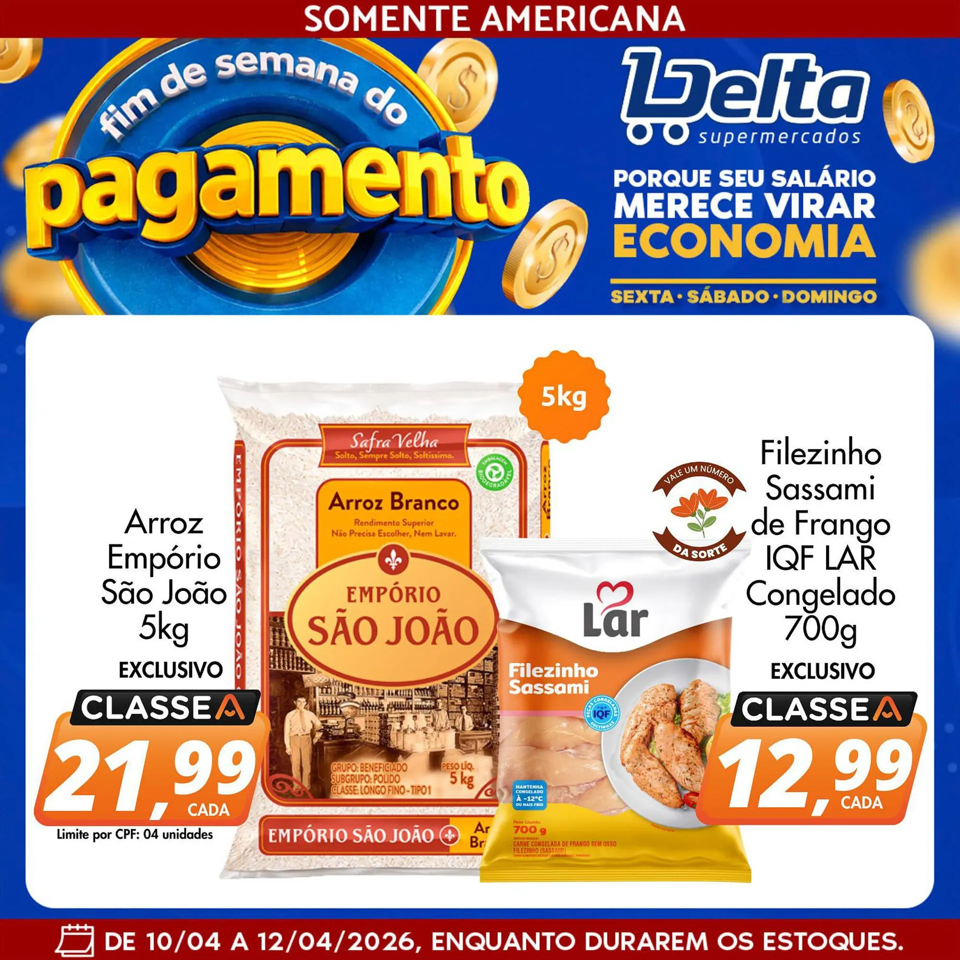 Encarte de Catálogo Delta Supermercados 10 de abril até 12 de abril 2026 - Pagina 5