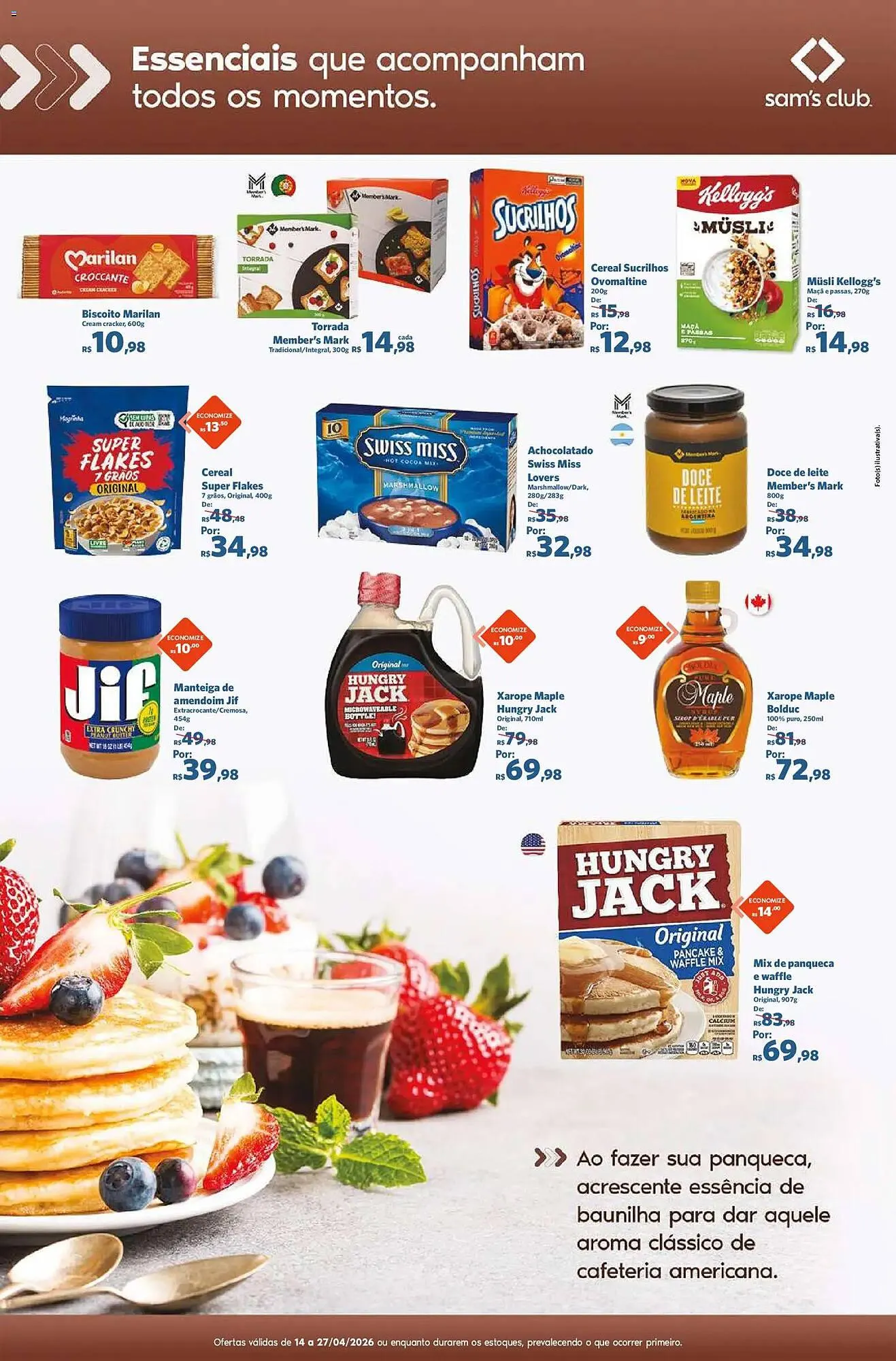 Encarte de Folheto Sam's Club 14 de abril até 27 de abril 2026 - Pagina 8