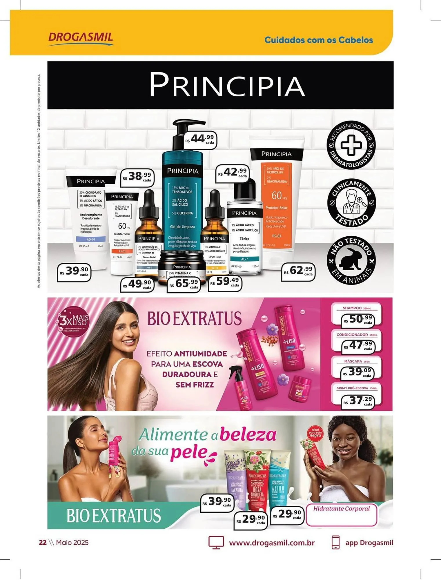 Encarte de Catálogo Drogasmil 5 de maio até 1 de junho 2025 - Pagina 22