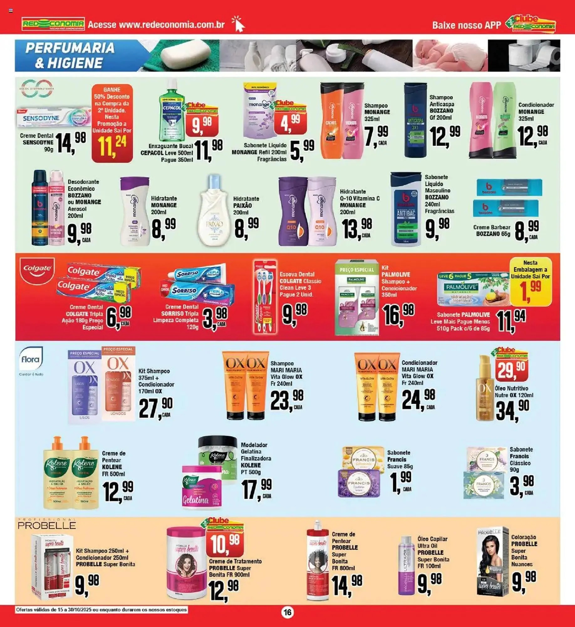 Encarte de Encarte Redeconomia 15 de outubro até 30 de outubro 2025 - Pagina 16