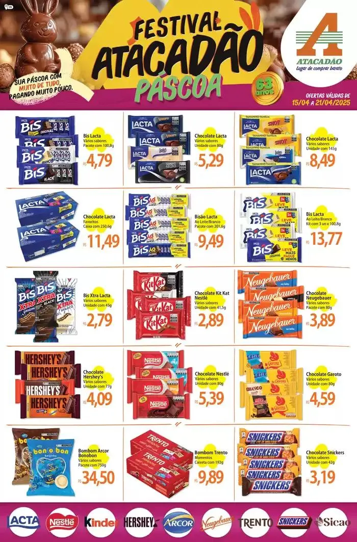 Encarte de Ofertas especiais para você 15 de abril até 21 de abril 2025 - Pagina 1