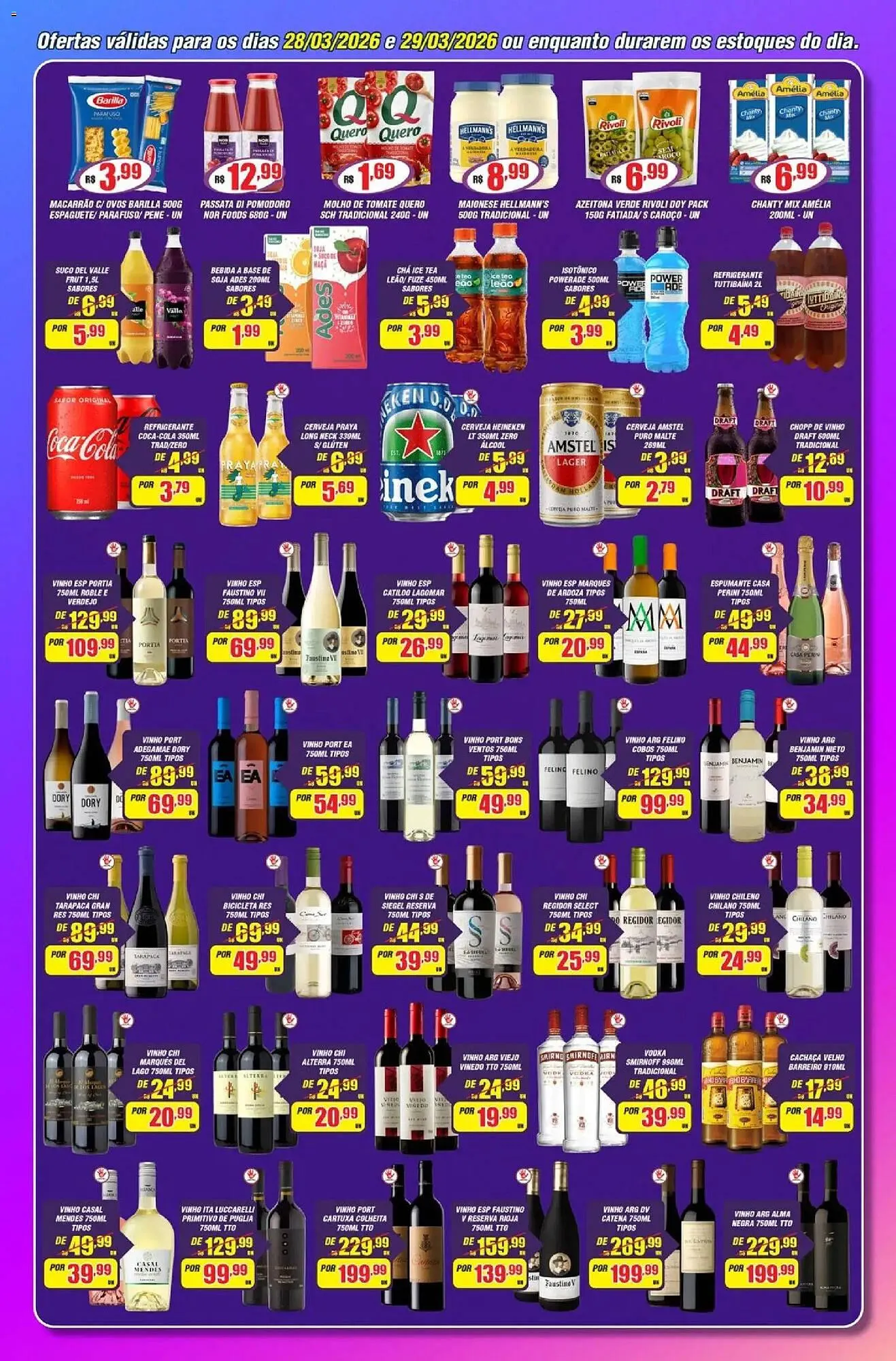 Encarte de Catálogo Violeta Supermercados 28 de março até 29 de março 2026 - Pagina 3