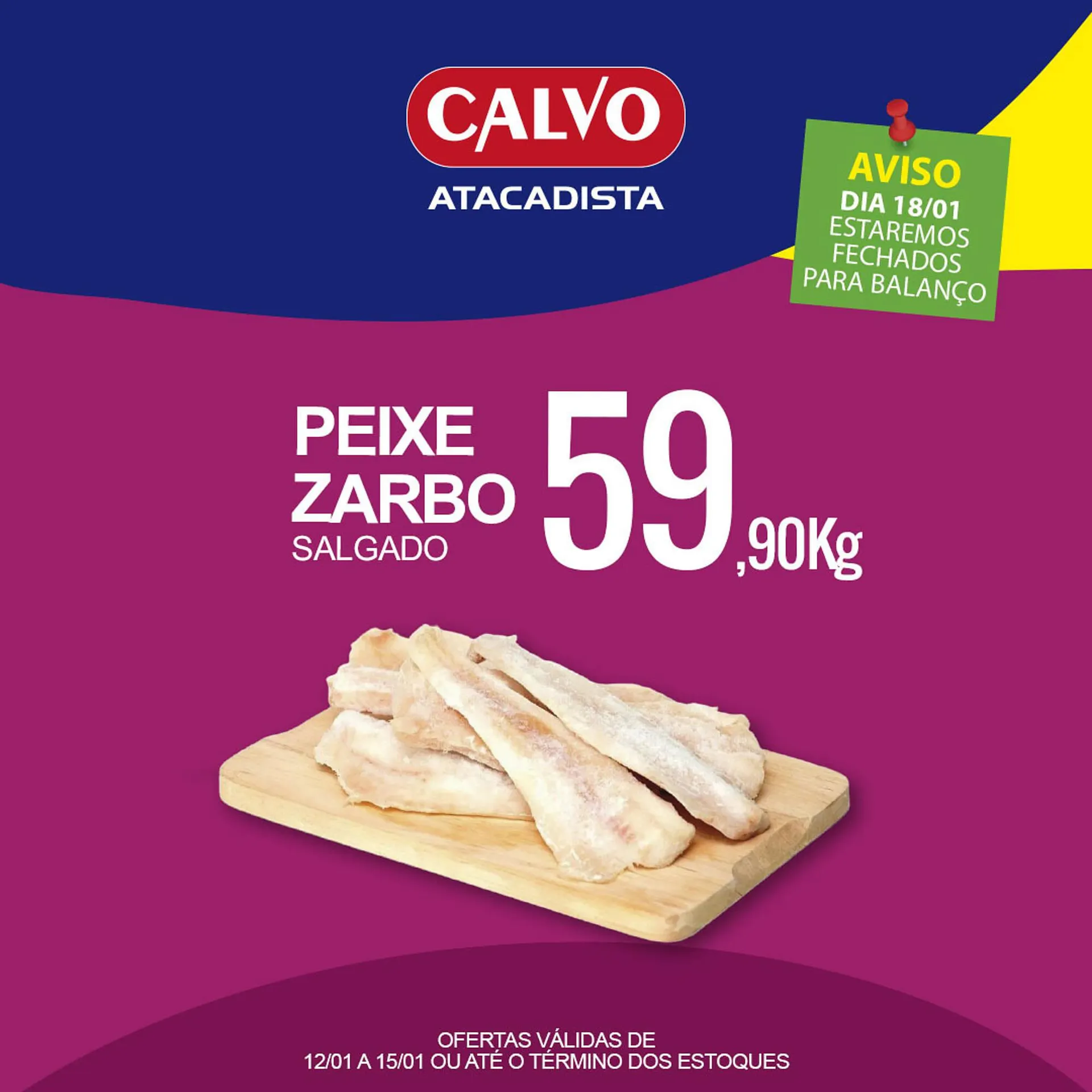 Encarte de Folheto Calvo Atacadista 15 de janeiro até 18 de janeiro 2026 - Pagina 3