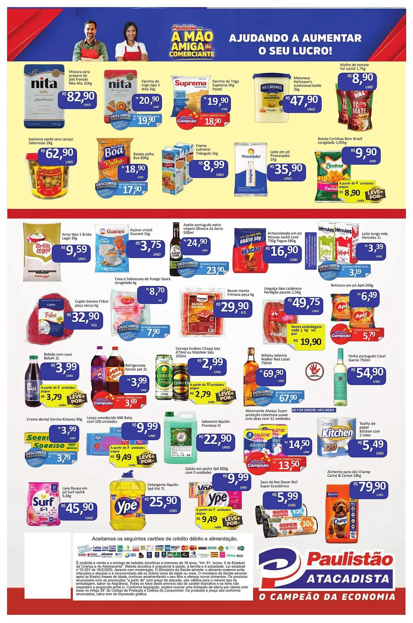 Encarte de Catálogo Paulistão Supermercados 3 de dezembro até 4 de dezembro 2025 - Pagina 2