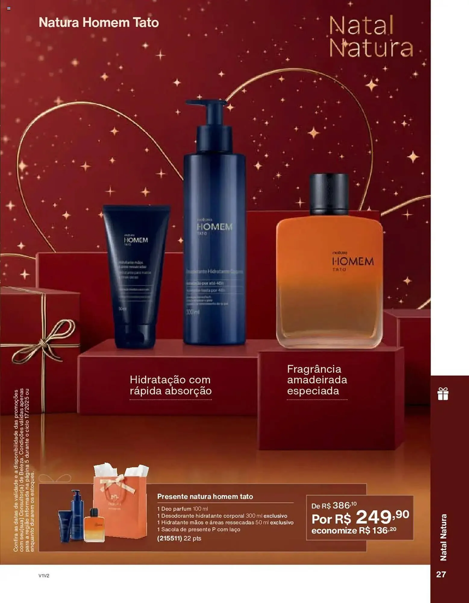 Encarte de Catálogo Natura 14 de outubro até 4 de novembro 2025 - Pagina 27