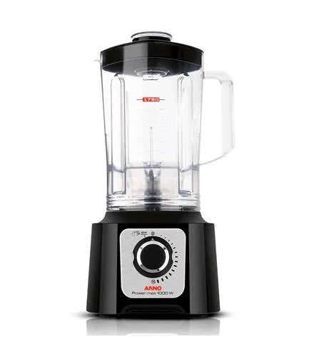 Liquidificador Power Max 1000W Preto LN55 220V