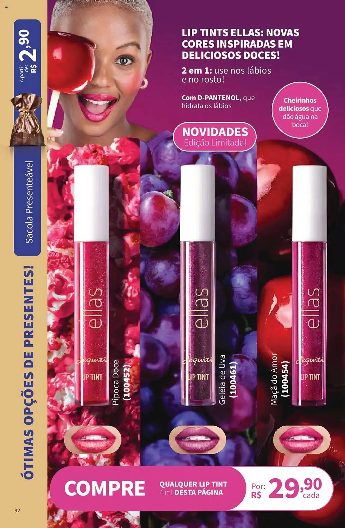 Encarte de Catálogo Jequiti 19 de junho até 17 de julho 2025 - Pagina 92