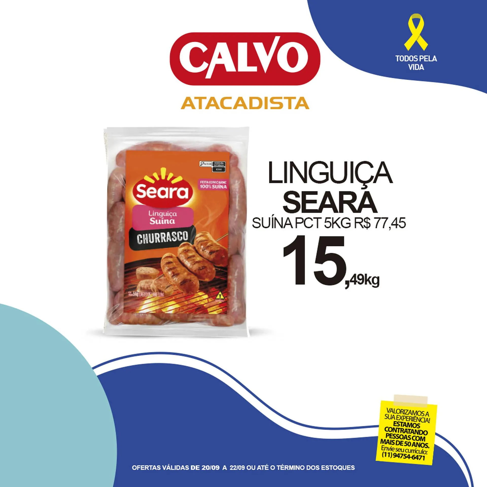 Encarte de Folheto Calvo Atacadista 22 de setembro até 22 de setembro 2025 - Pagina 3