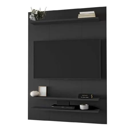 Painel para TV com Suporte até 50 Polegadas 1,30m Mister NT 1195 Preto Notável