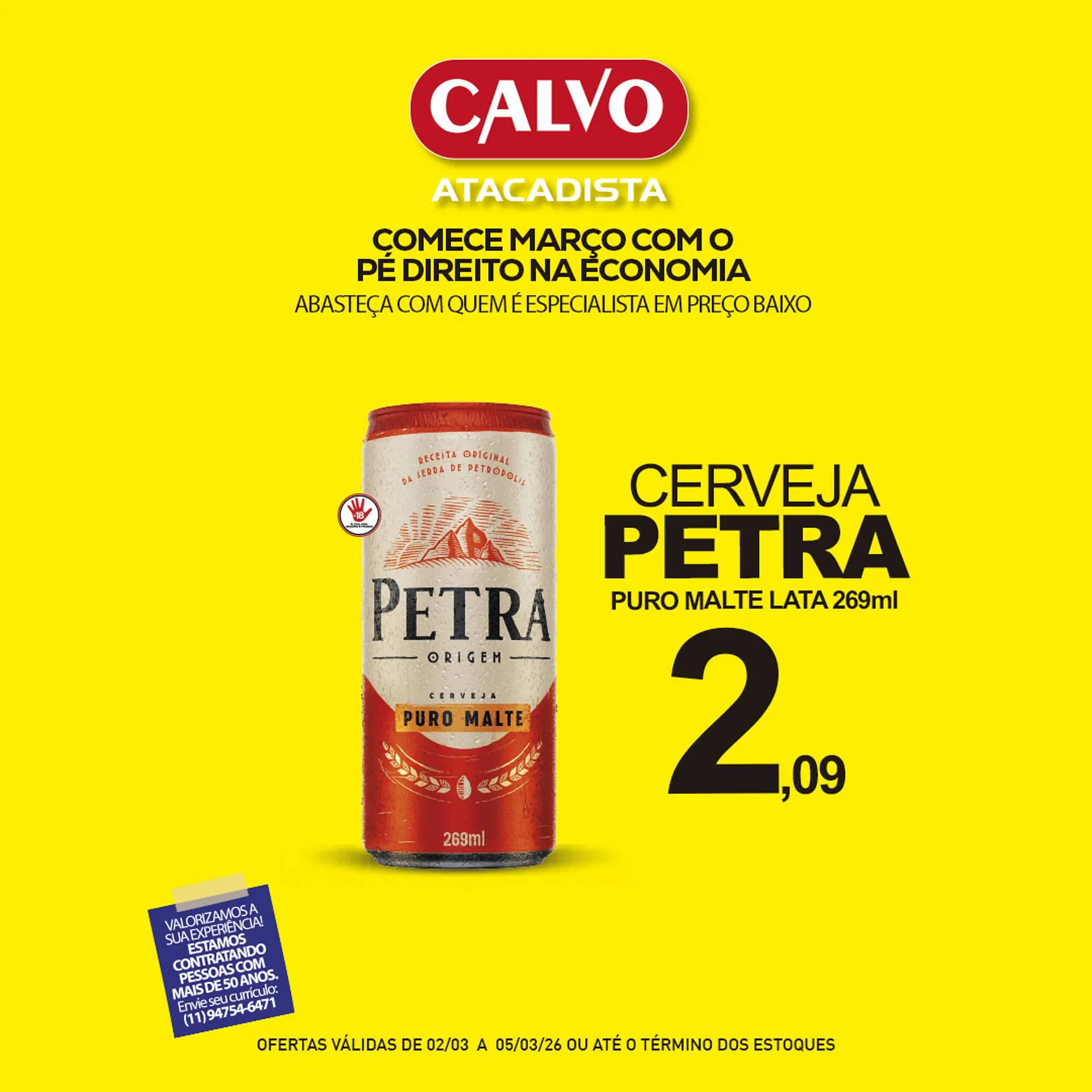 Encarte de Folheto Calvo Atacadista 3 de março até 5 de março 2026 - Pagina 4