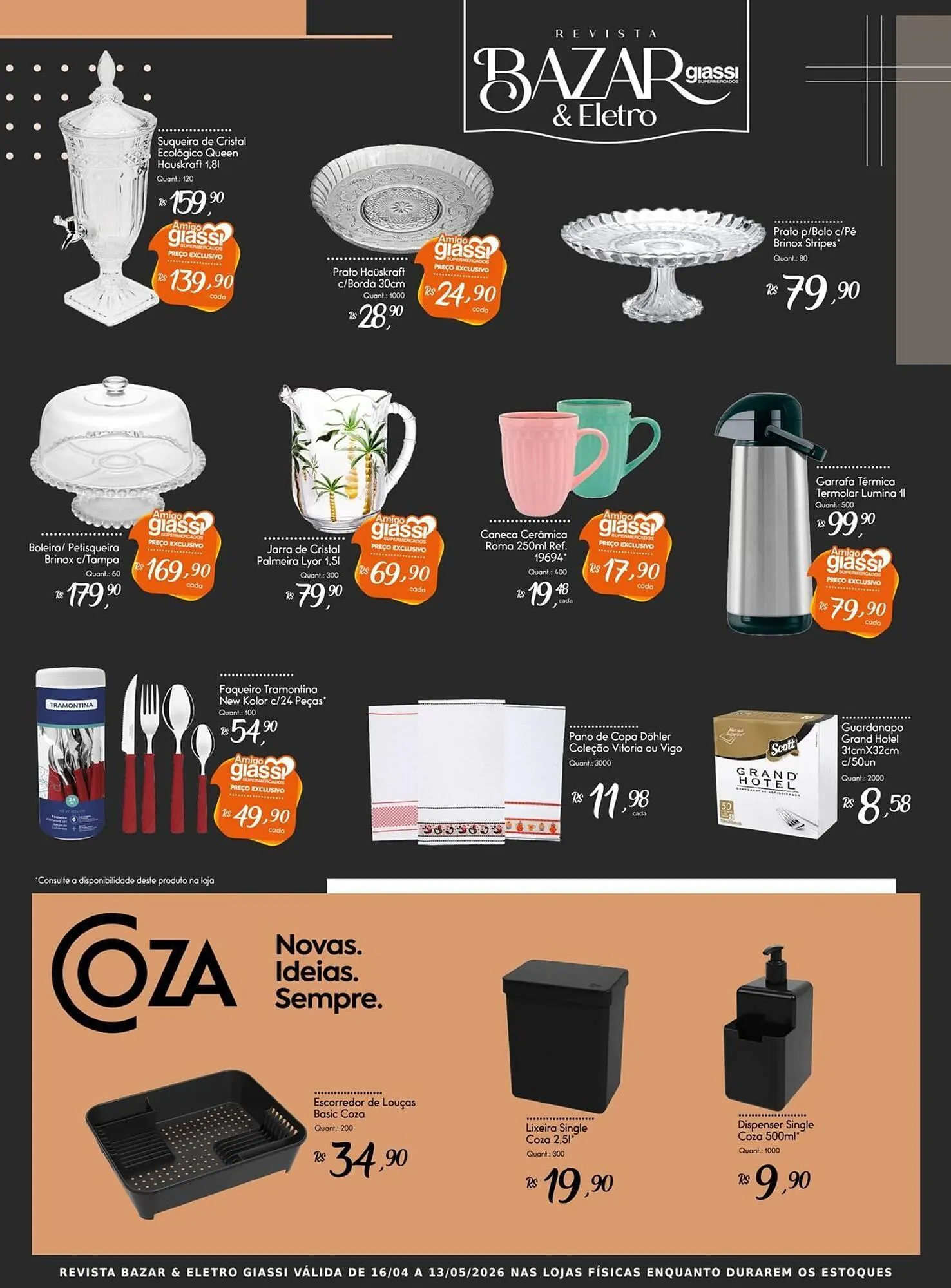 Encarte de Encarte Giassi Supermercados 16 de abril até 13 de maio 2026 - Pagina 4