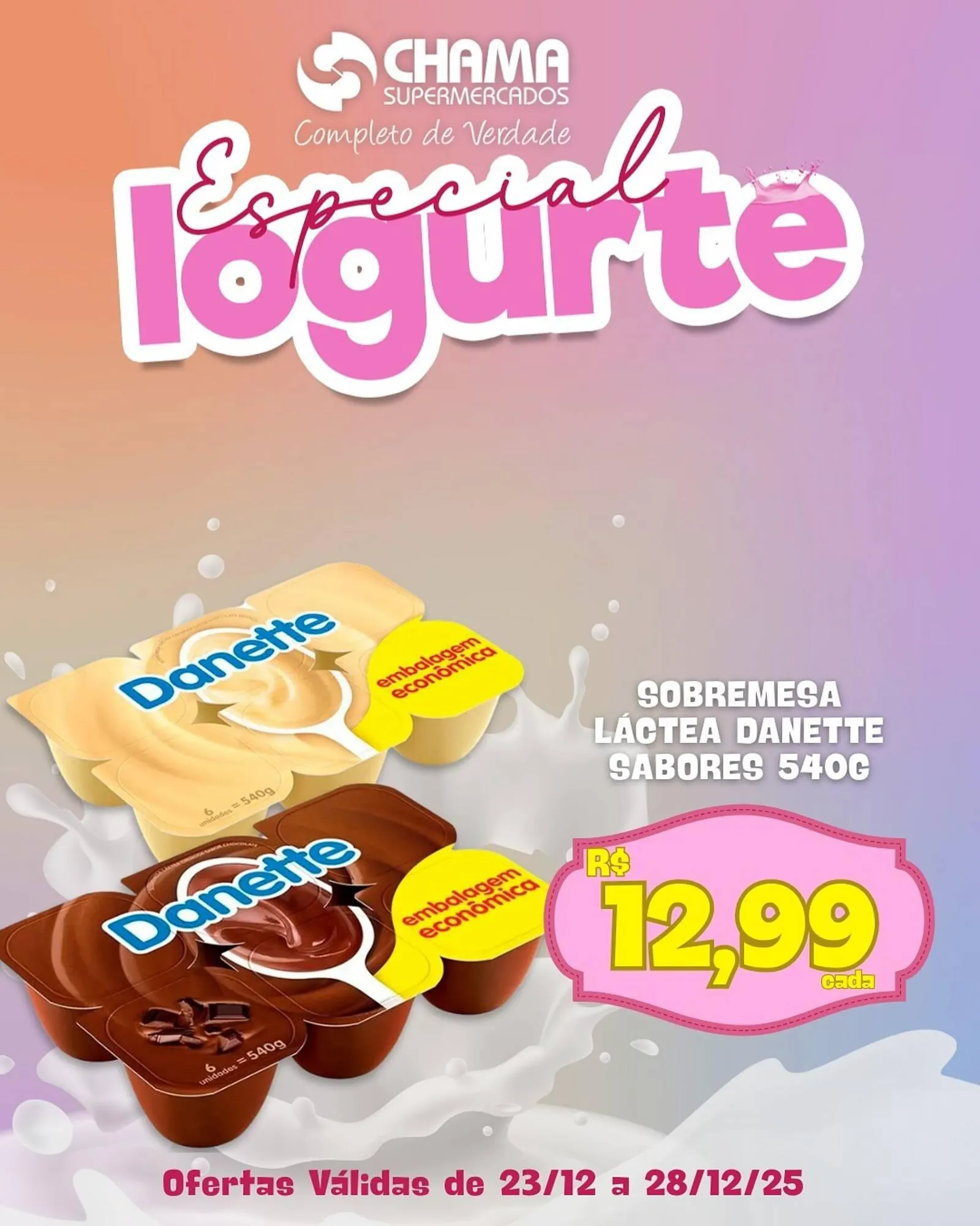 Encarte de Catálogo Chama Supermercados 23 de dezembro até 29 de dezembro 2025 - Pagina 2