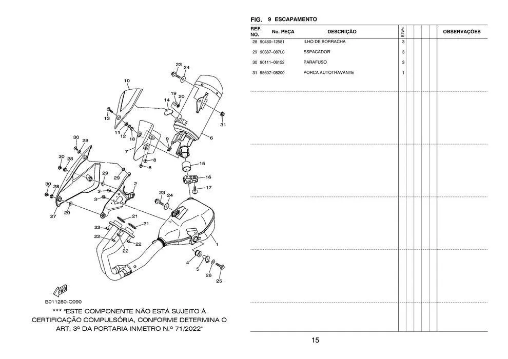 Encarte de Catálogo MT03-ABS 15 de janeiro até 31 de dezembro 2024 - Pagina 21