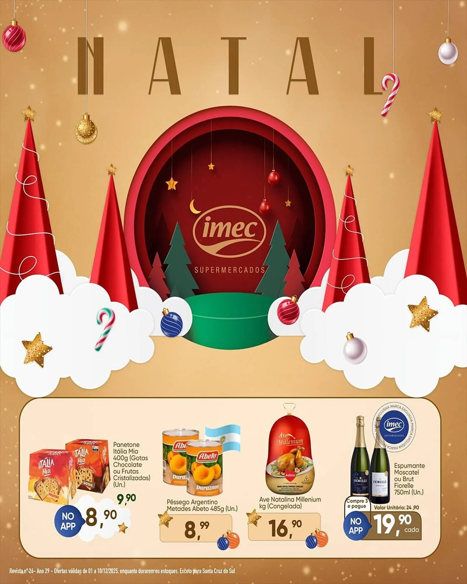 Encarte de Catálogo Imec Supermercados 1 de dezembro até 10 de dezembro 2025 - Pagina 1