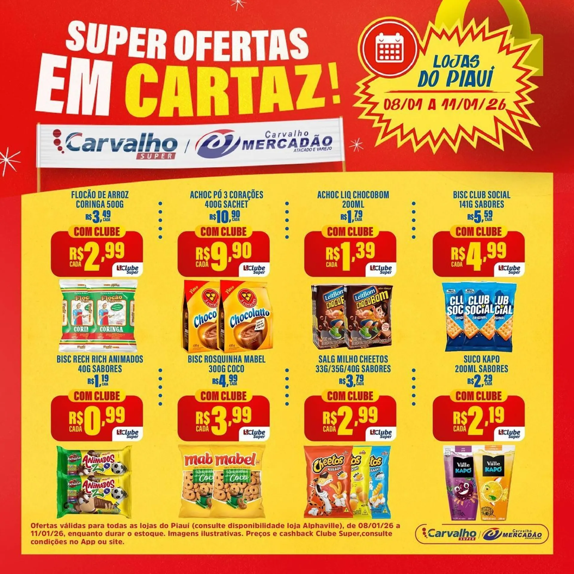Encarte de Catálogo Carvalho Supermercado 1 de agosto até 1 de novembro 2026 - Pagina 8