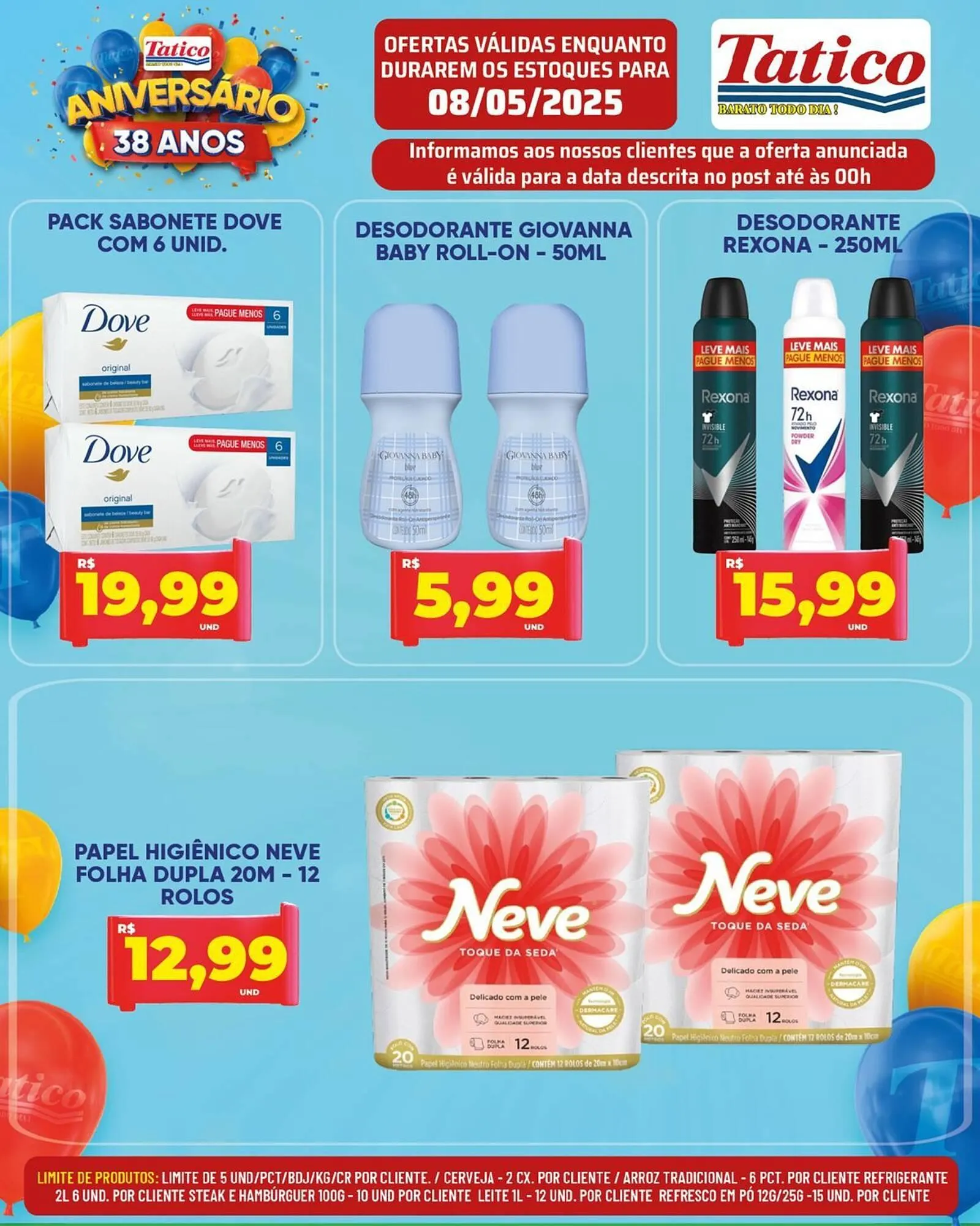 Encarte de Catálogo Tatico 8 de maio até 11 de maio 2025 - Pagina 18