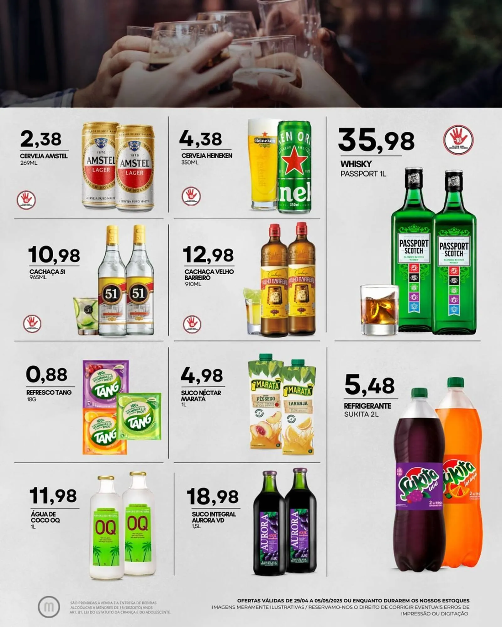 Encarte de Catálogo Mercadão Atacadista 29 de abril até 5 de maio 2025 - Pagina 9