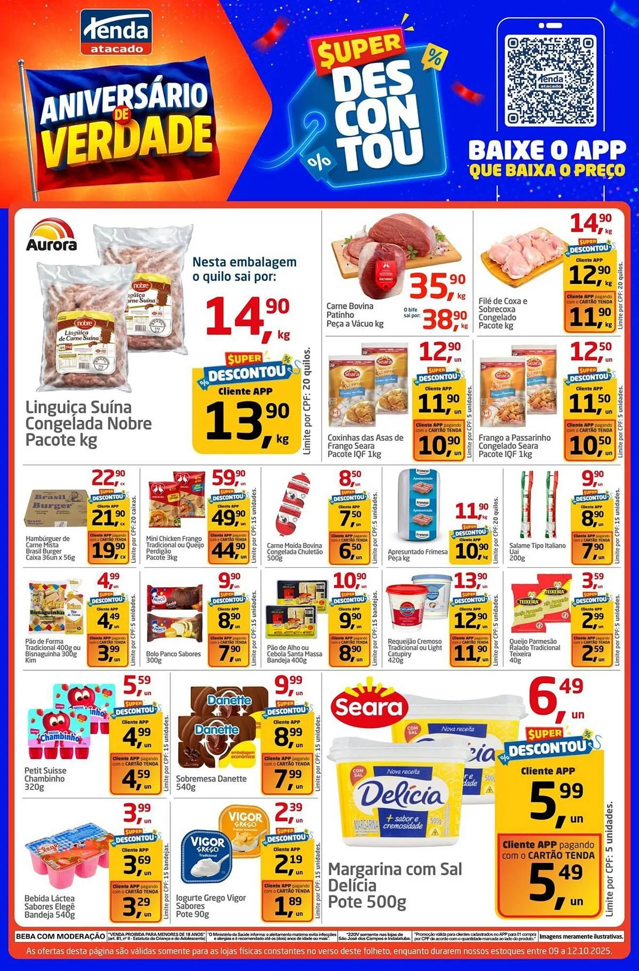 Encarte de Folheto Tenda Atacado 9 de outubro até 12 de outubro 2025 - Pagina 3