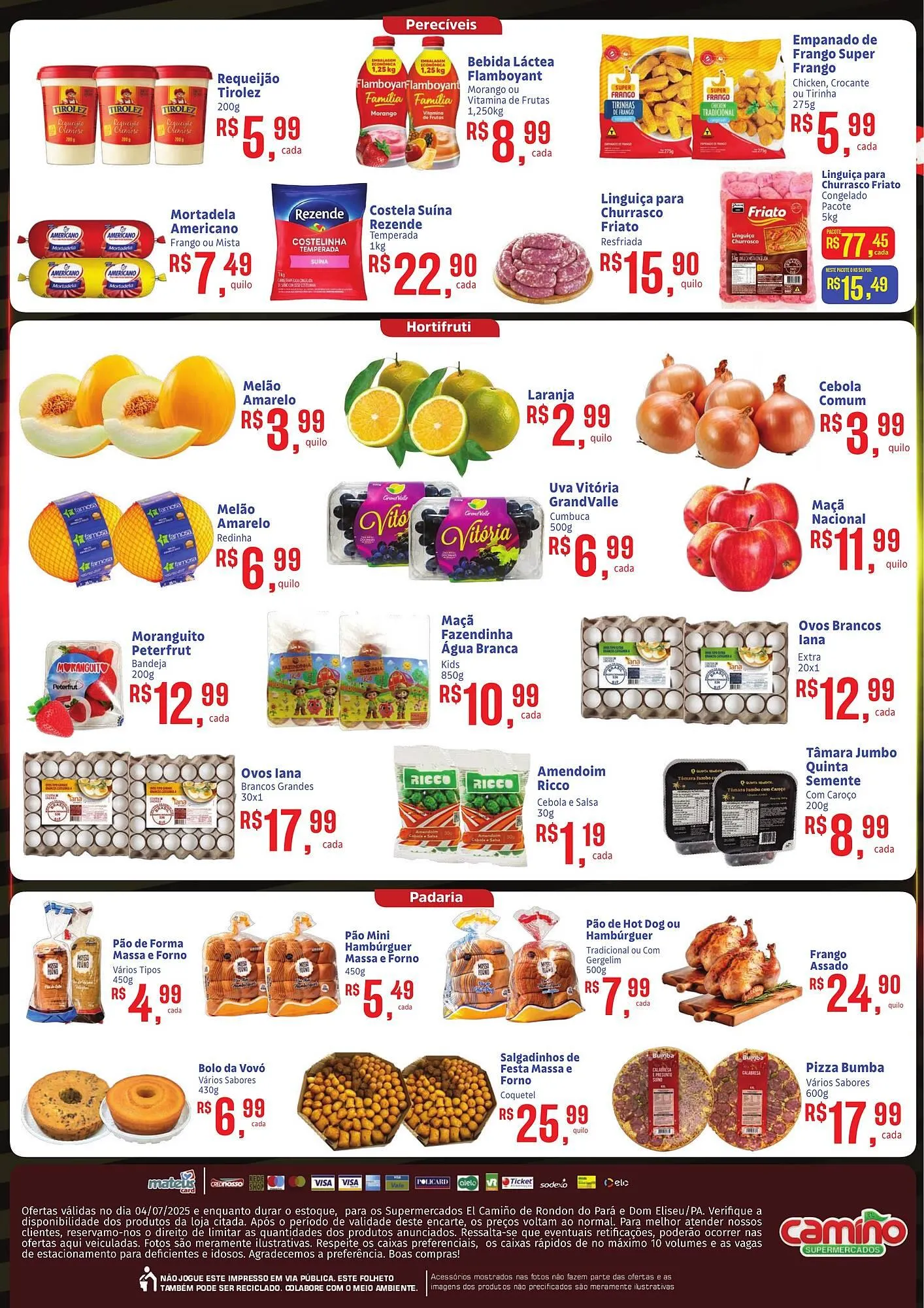 Encarte de Catálogo Camiño supermercados 3 de julho até 4 de julho 2025 - Pagina 2