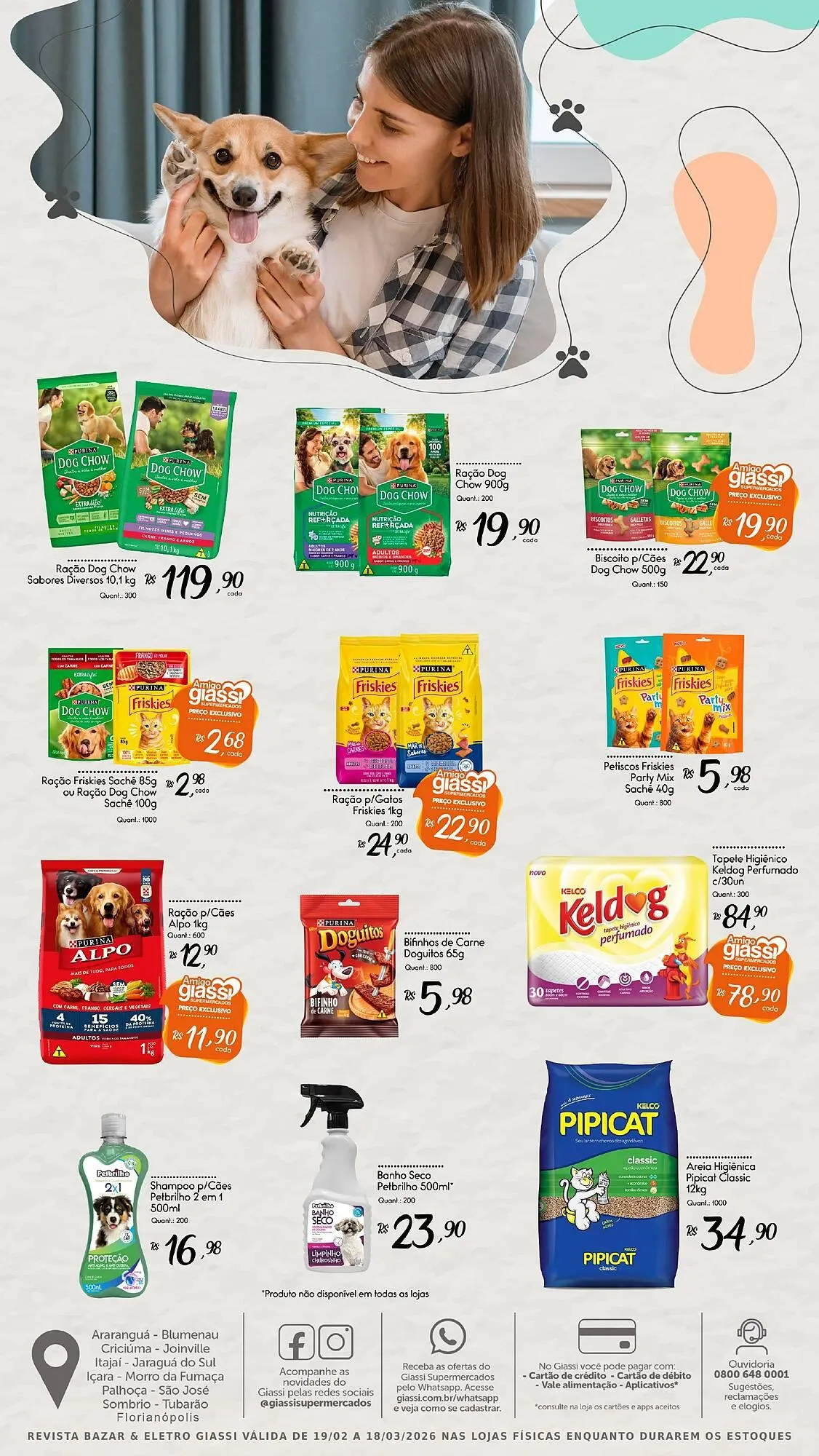 Encarte de Encarte Giassi Supermercados 18 de fevereiro até 18 de março 2026 - Pagina 10