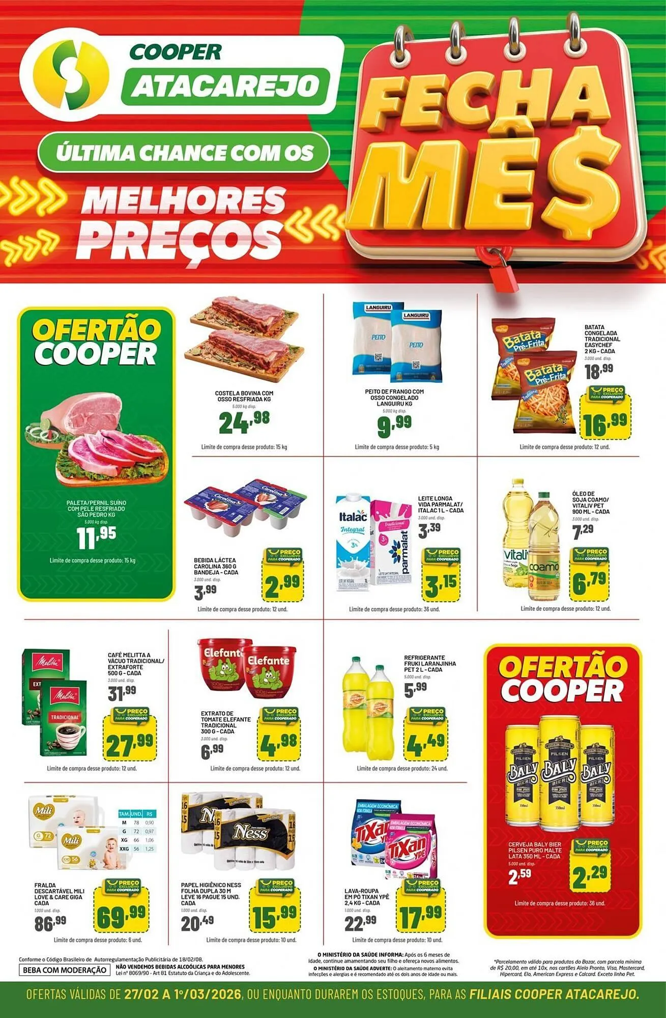 Encarte de Tabloide Cooper 27 de fevereiro até 1 de março 2026 - Pagina 1